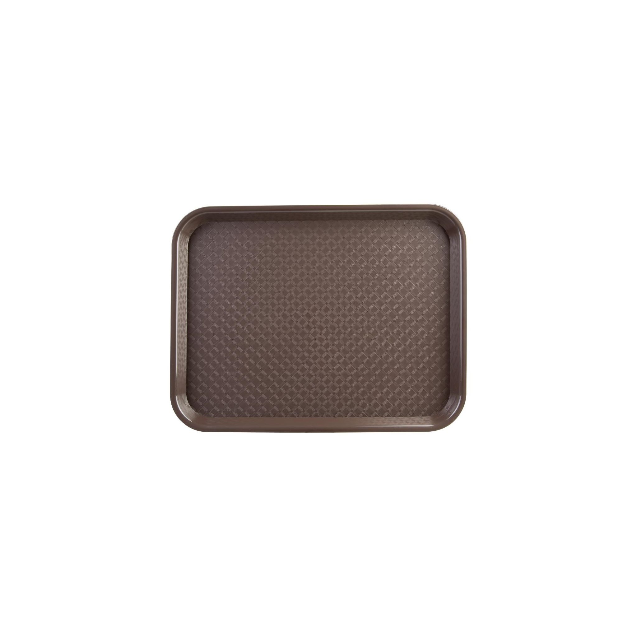 Olympia Kristallon P503 Polypropylene Fast Food Tray Brown 415(w) mm