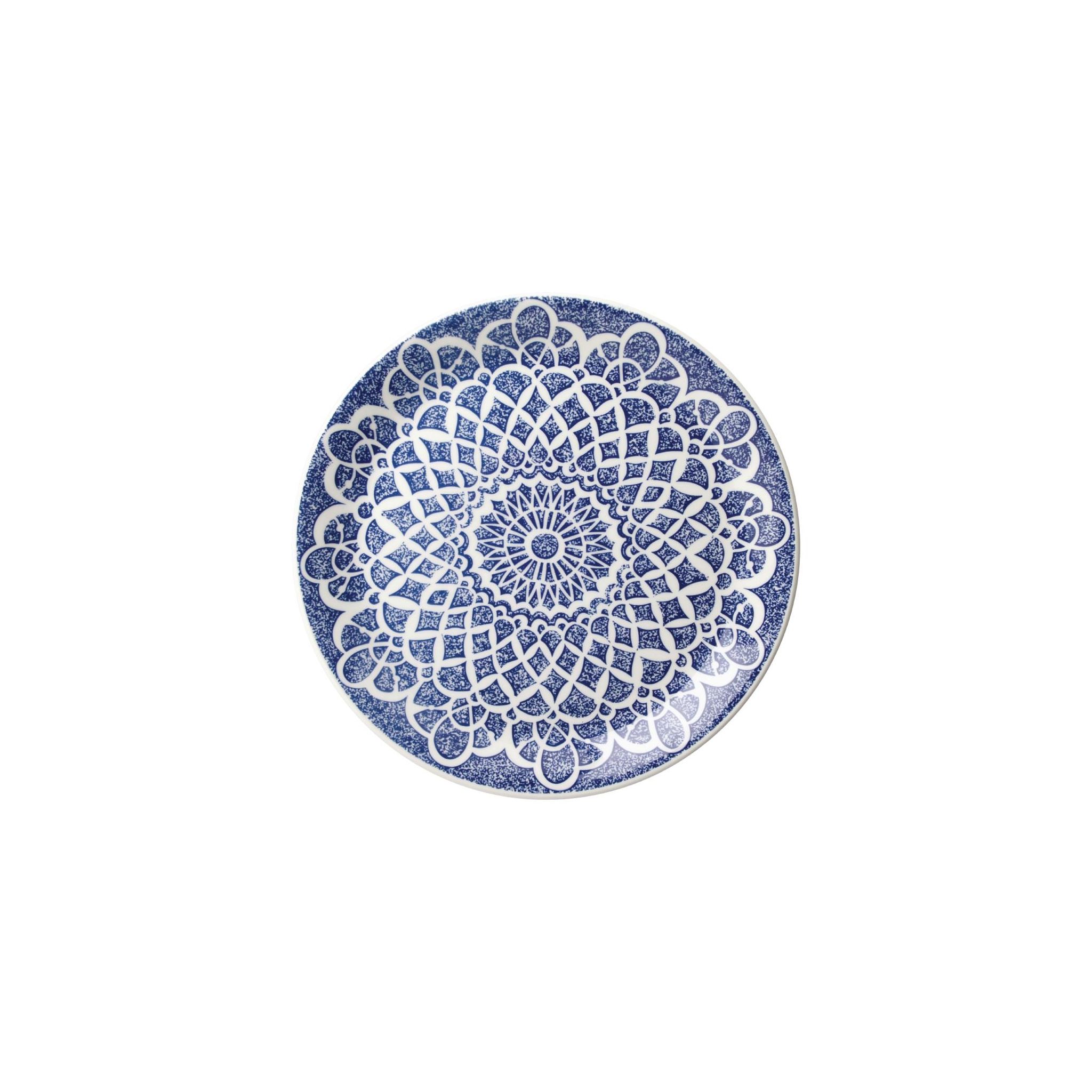 Steelite Ink Nomad VV1883 Coupe Plates Blue 255mm (Pack of 12)
