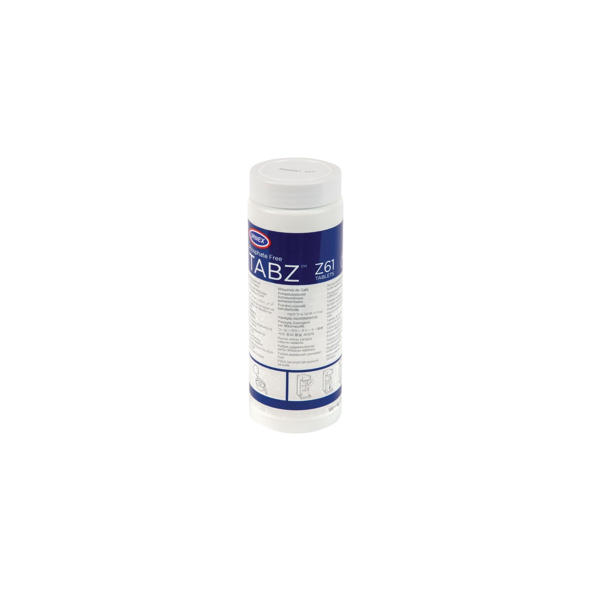 Urnex Tabz CX510 Coffee Equipment Cleaner Tablets 4g (Pack of 120)