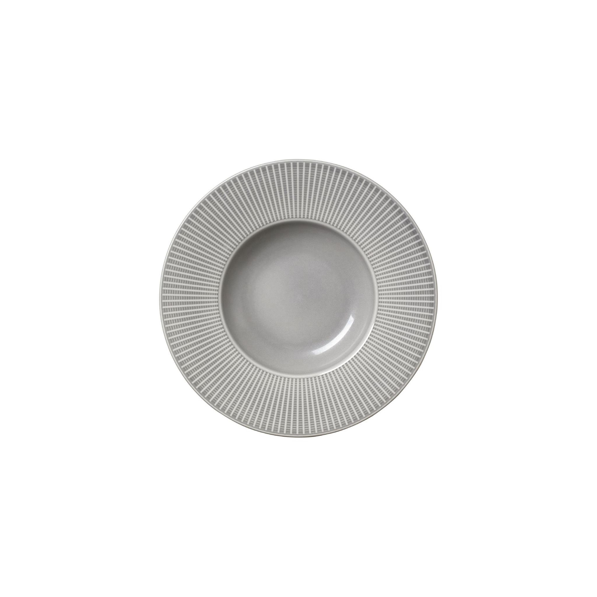 Steelite Willow VV1799 Mist Gourmet Deep Rimmed Bowls Grey 285mm (Pack of 6)