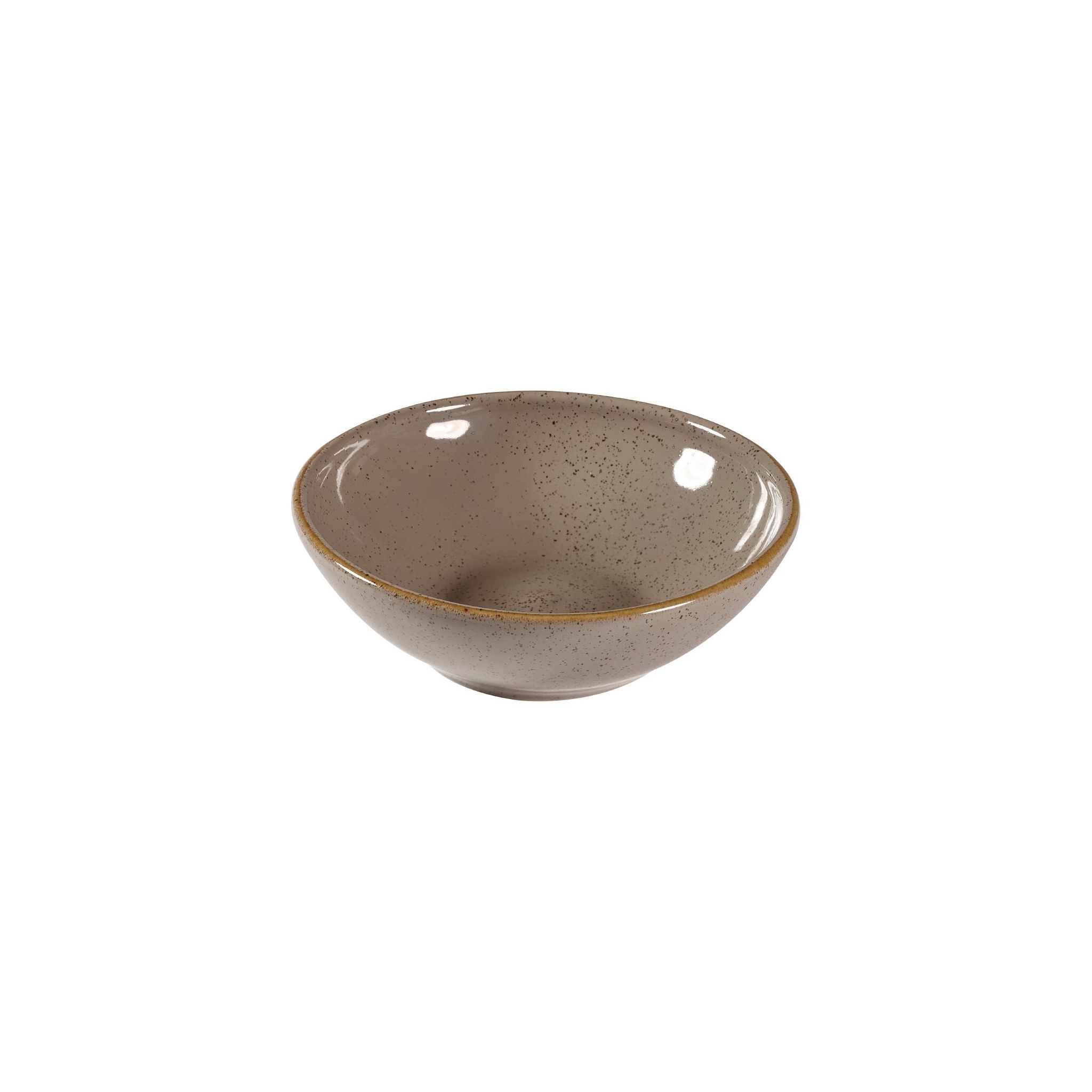 Churchill Stonecast FA582 Shallow Bowls Grey 9oz 130mm (Pack of 12)