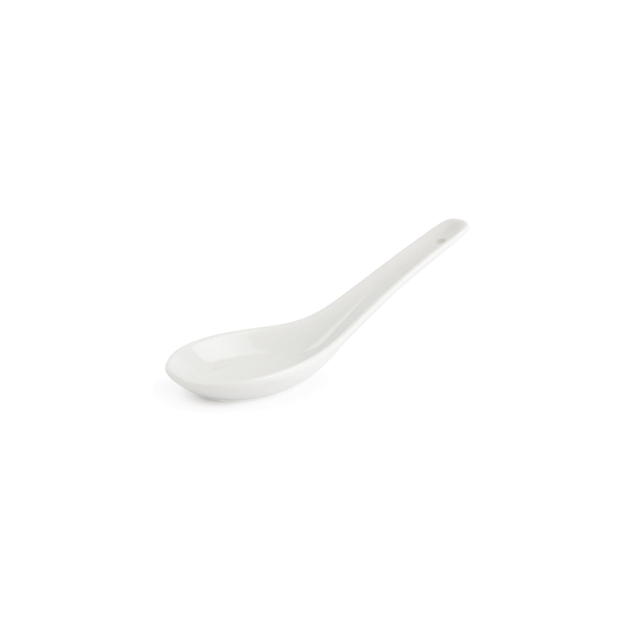 Olympia Whiteware C325 Oriental Rice Spoons 130mm (Pack of 24)