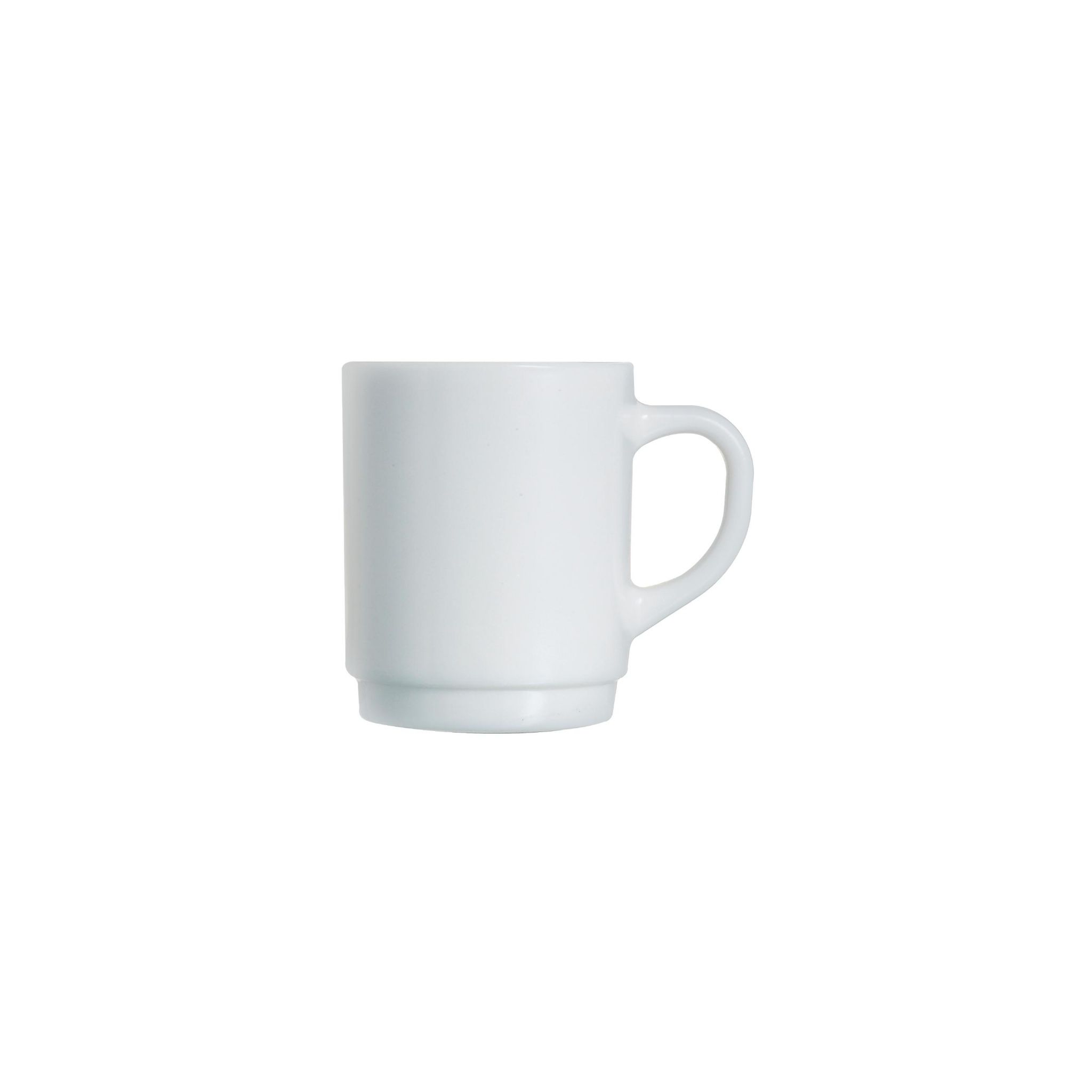 Arcoroc Opal DP076 Stackable Mugs White 290ml (Pack of 6)