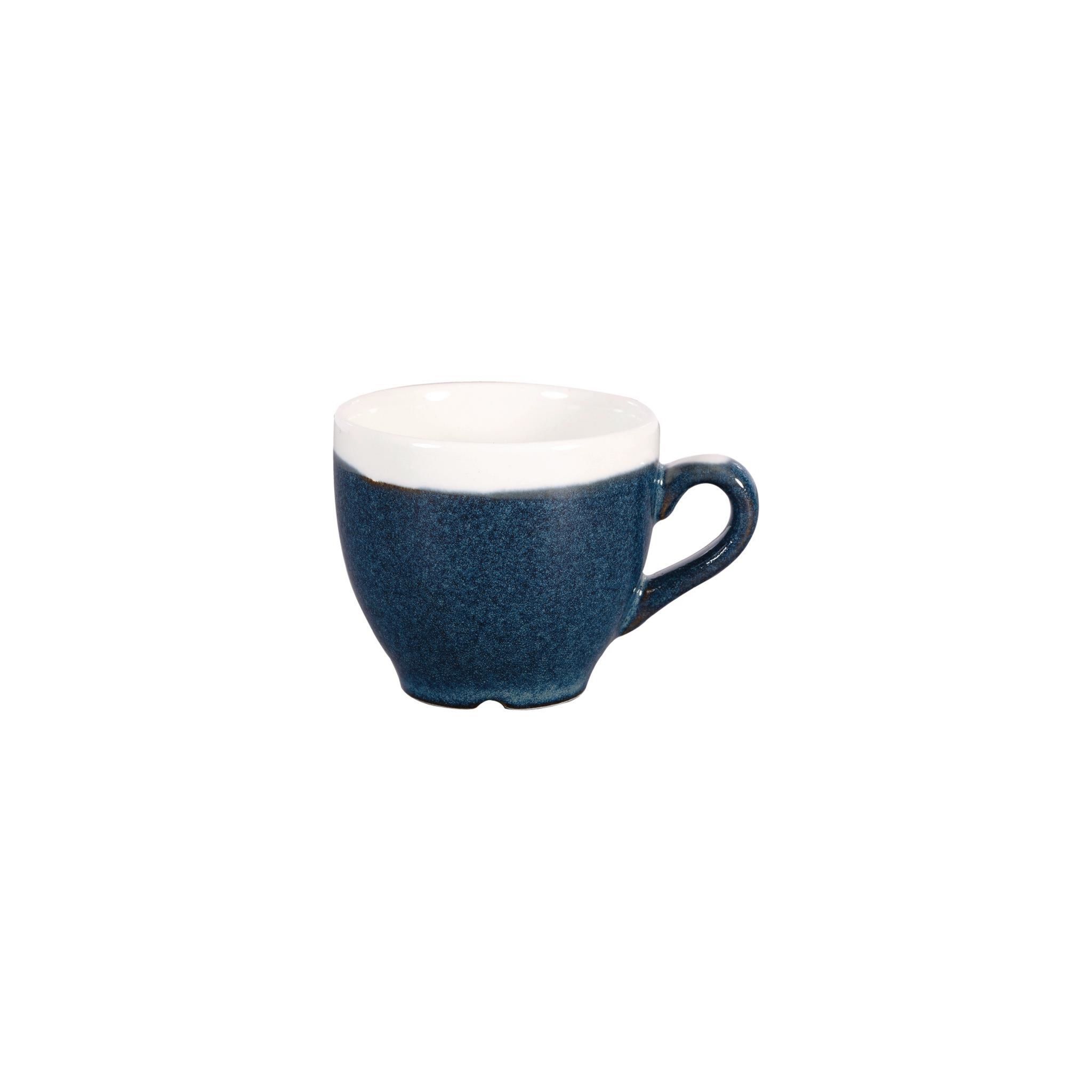 Churchill Monochrome DR672 Espresso Cups Sapphire Blue 89ml (Pack of 12)