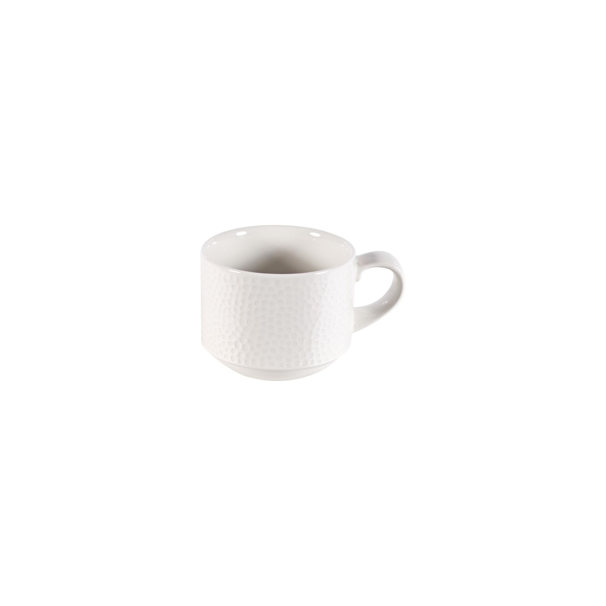 Churchill Isla DY845 Stacking Cups White 220ml (Pack of 12)