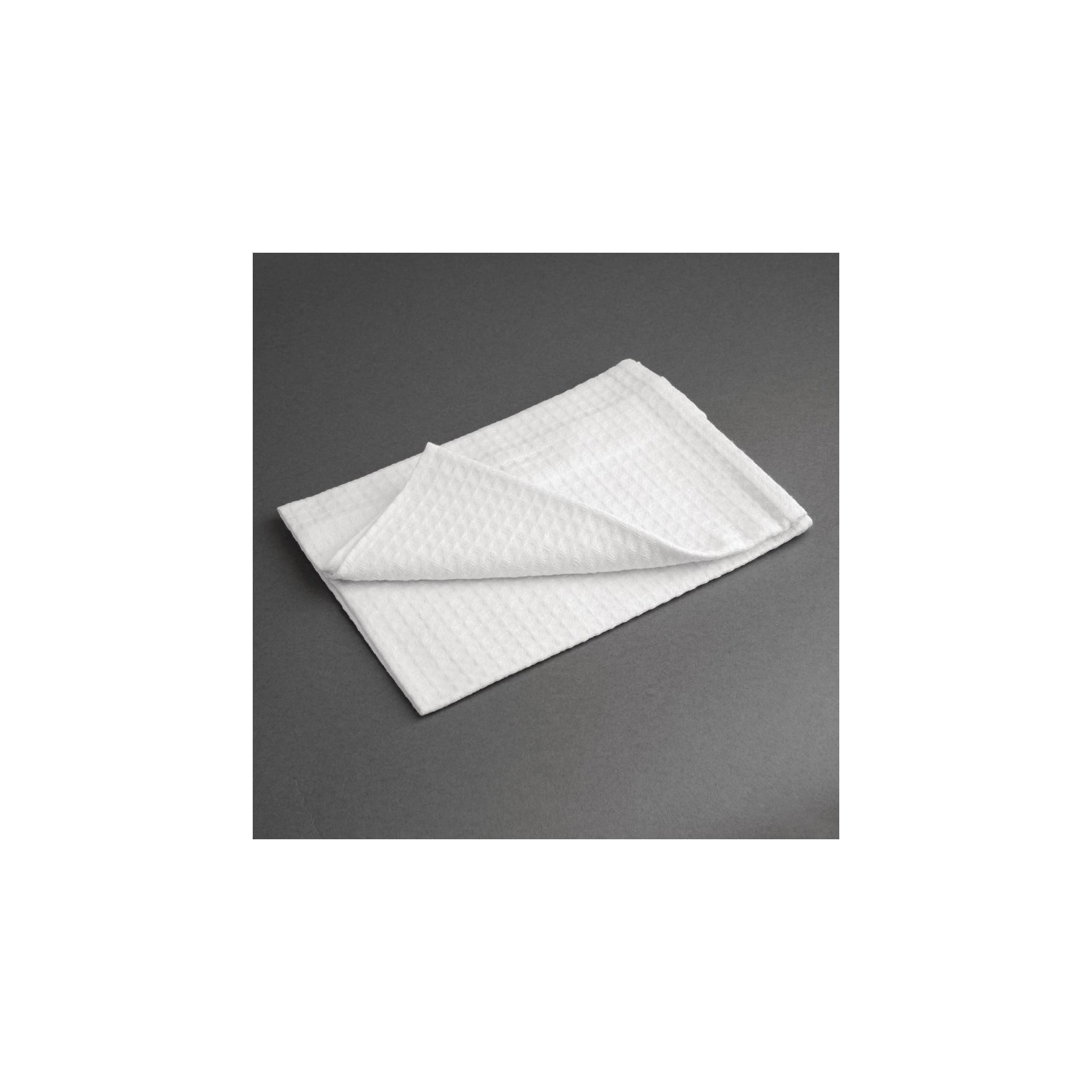 Vogue CC598 Cloths White Honeycomb Weave (Pack of 10)
