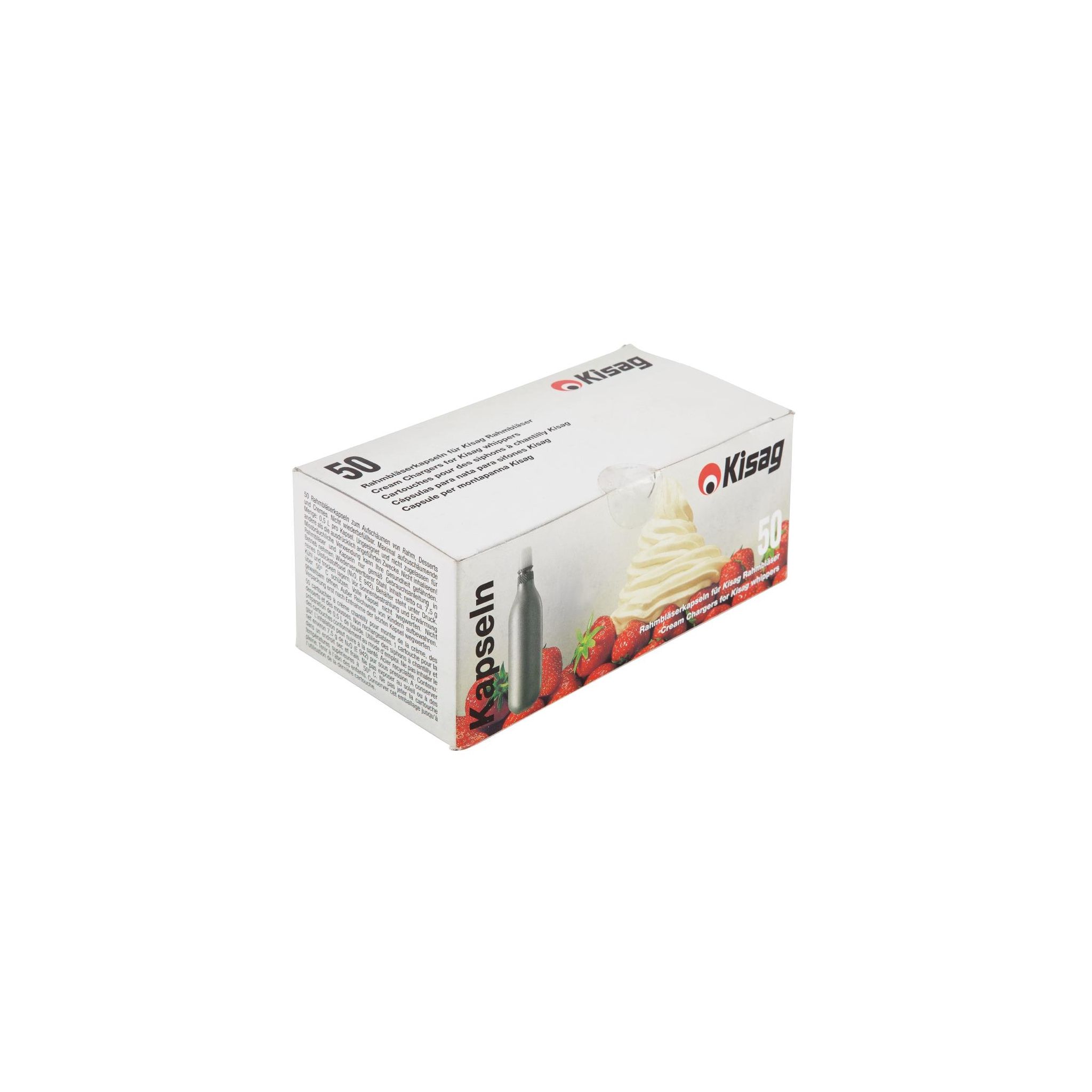 Kisag J448 Cream Whipper Bulbs (Pack of 50)