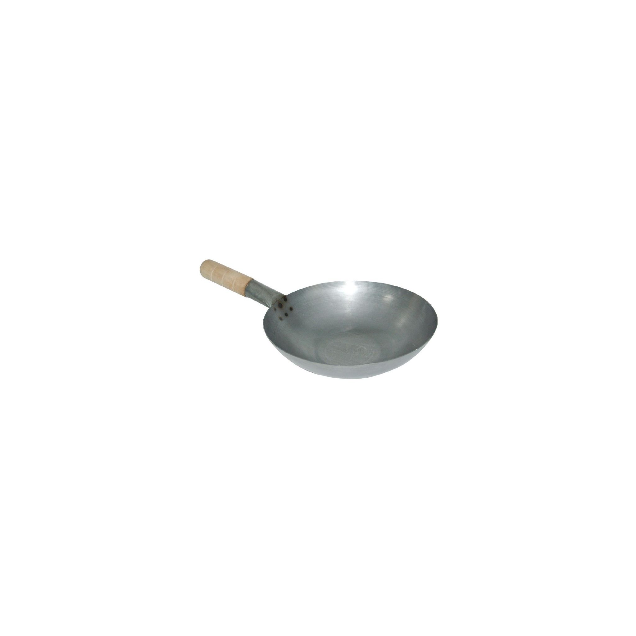 Vogue K297 Mild Steel Wok Flat Base 356mm