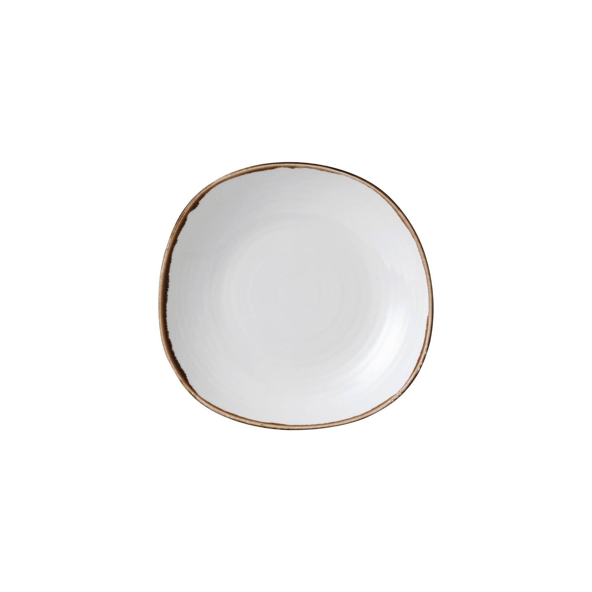 Dudson Harvest FR080 Natural Organic Coupe Wobbly Bowl 288mm (Pack of 6)