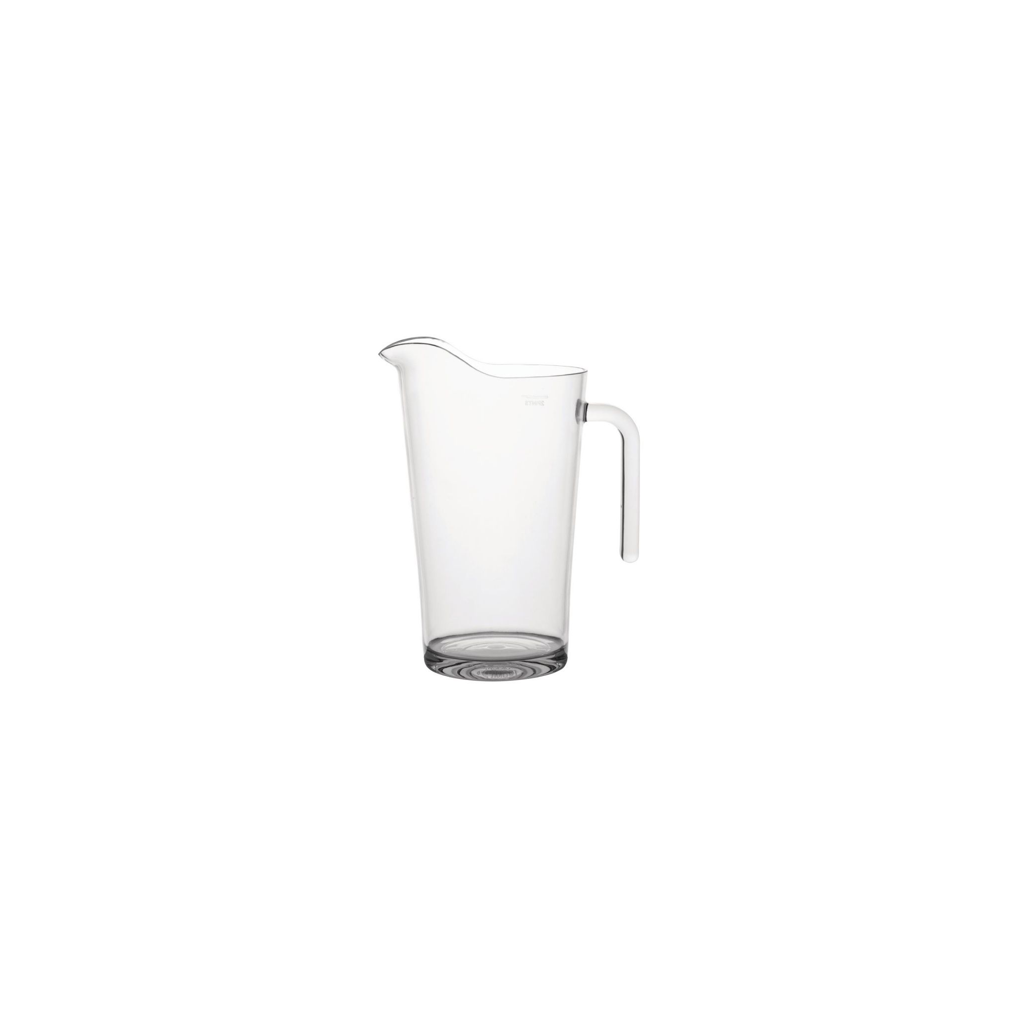 Utopia CY429 Plastic Jugs CE Marked Clear 1.14Ltr (Pack of 6)