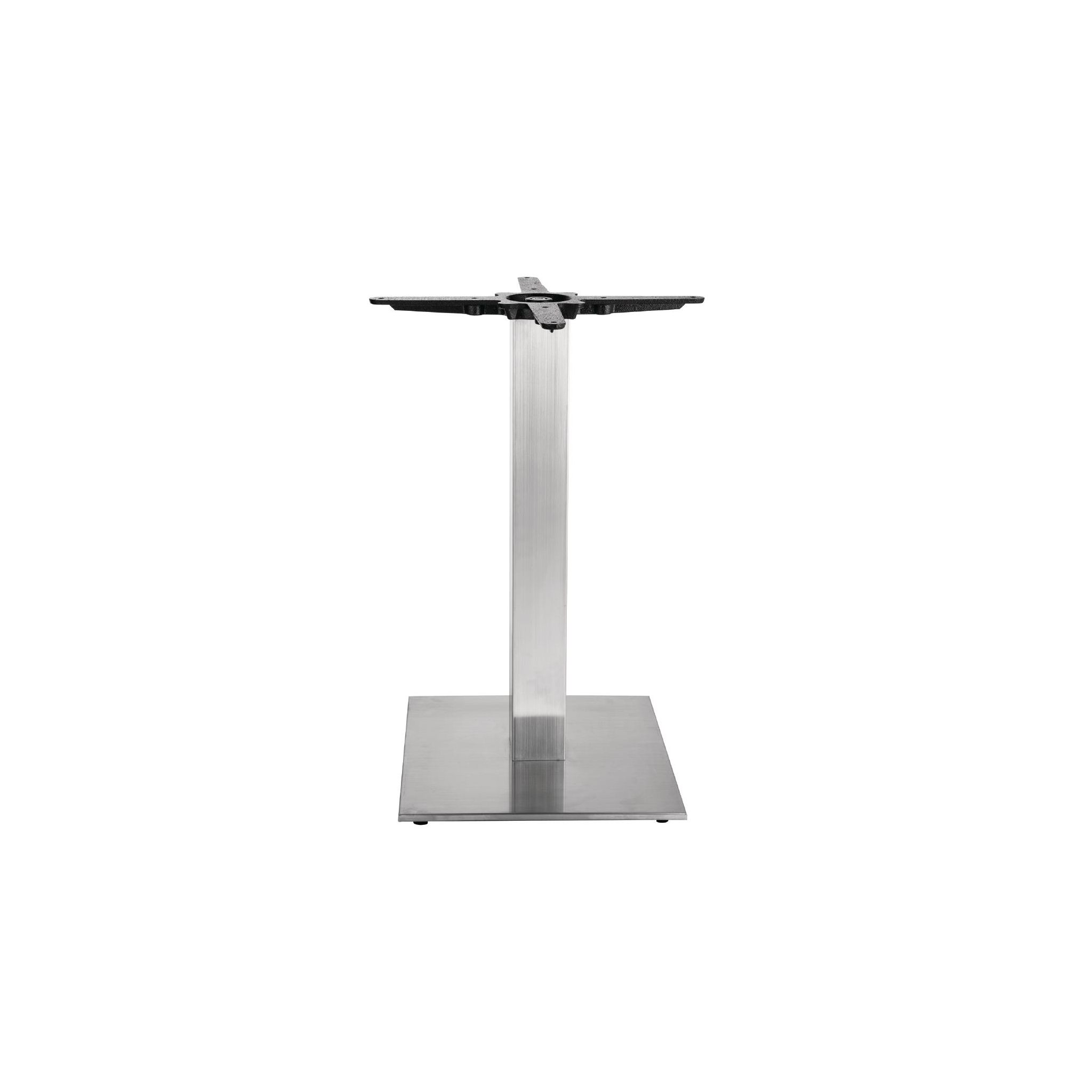 Bolero CF157 Stainless Steel Square Table Base