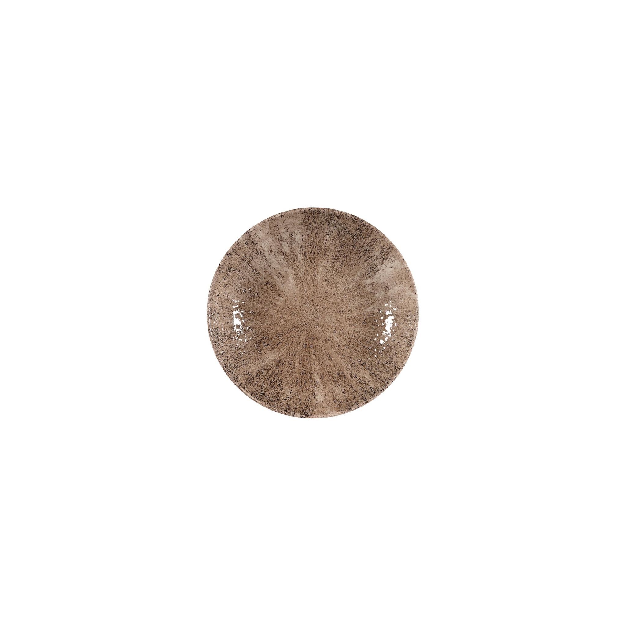 Churchill Evolve DY912 Churchill Stone Zircon Brown Coupe Plates 217mm (Pack of 12)