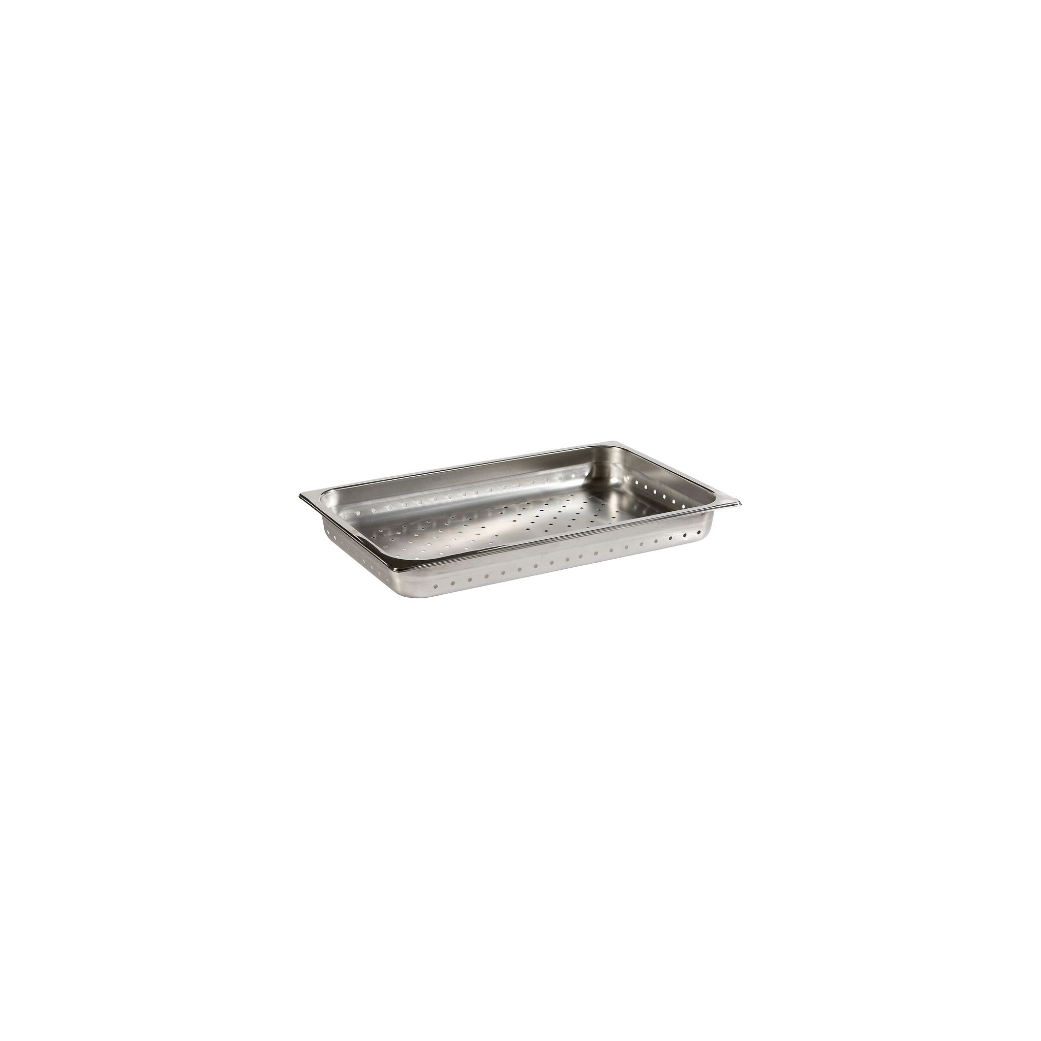 Prepara E4705 Stainless Steel Perforated 1/1 Gastronorm Tray 150mm