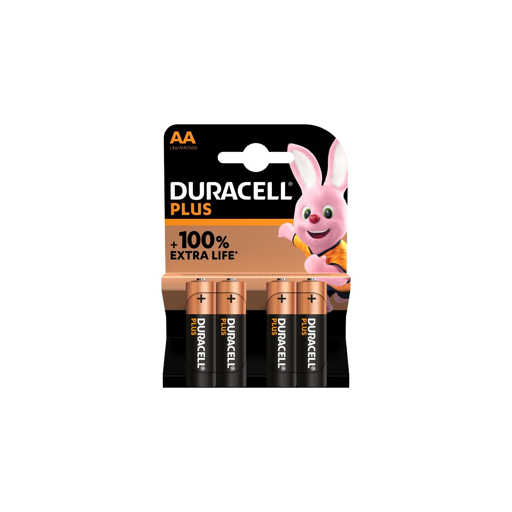Duracell CH290 DuracellPlus AA Batteries (Pack of 4)