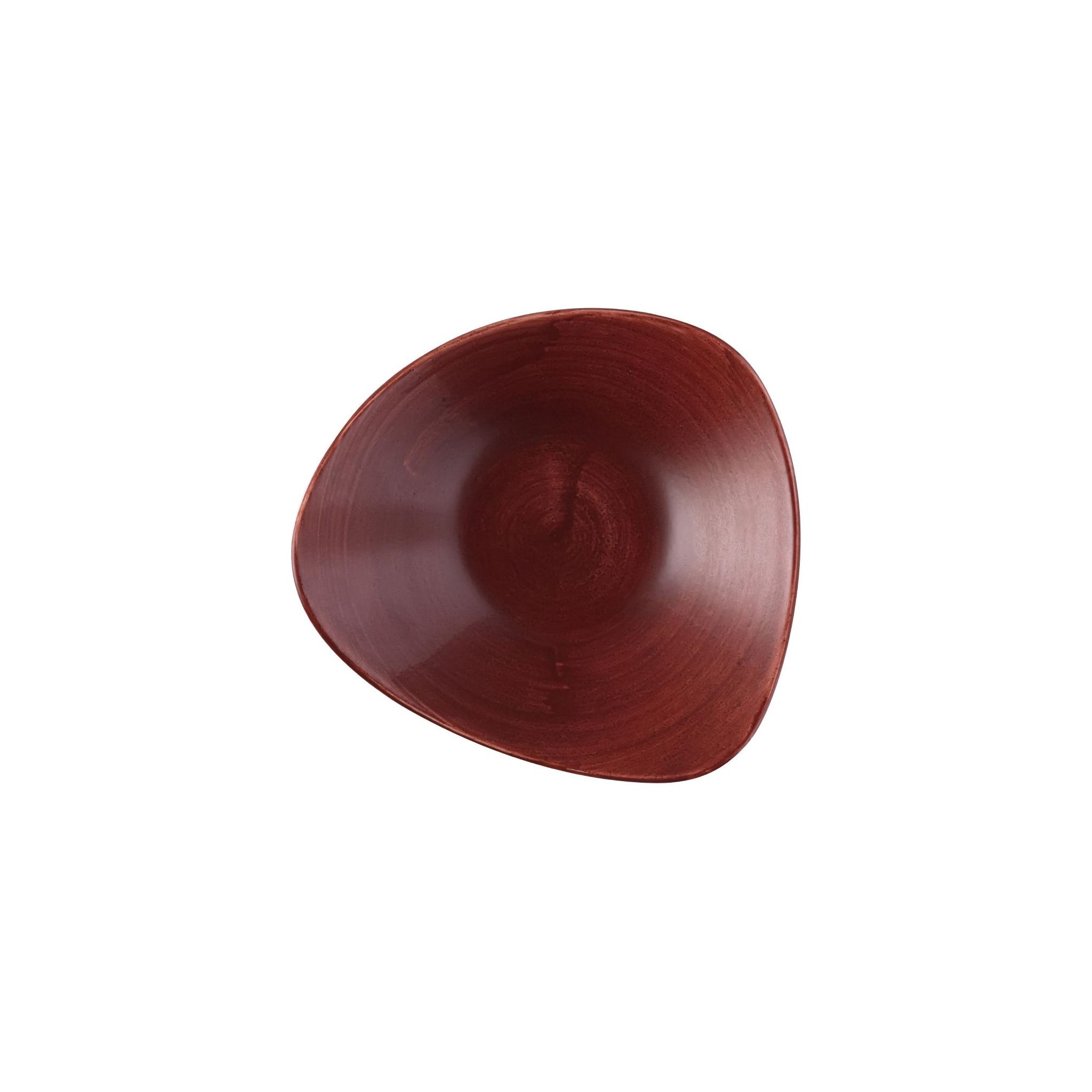 Churchill Stonecast Patina FS886 Lotus Bowls Red Rust 235mm (Pack of 12)