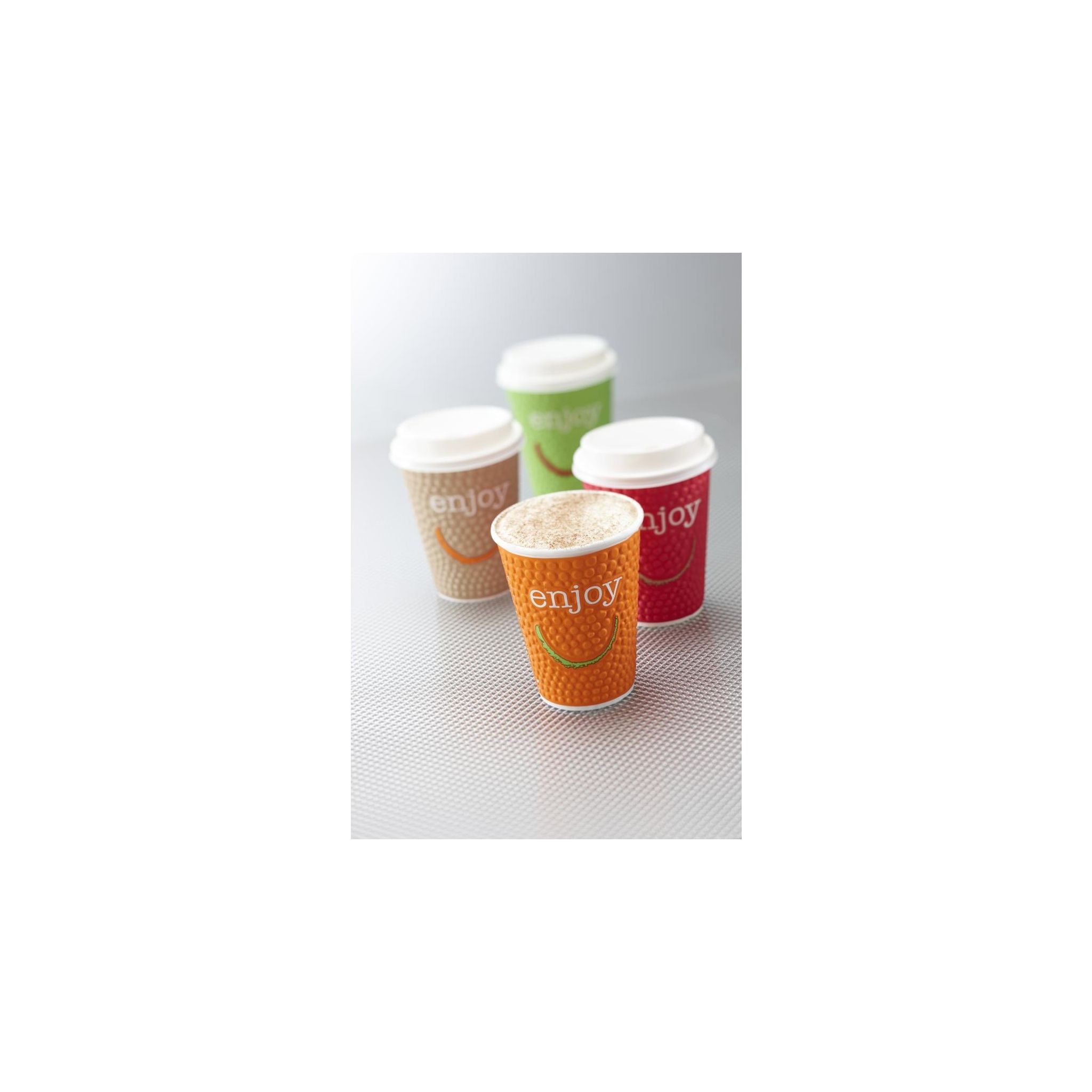 Huhtamaki Enjoy CM575 Double Wall Disposable Hot Cups 455ml (Pack of 560)