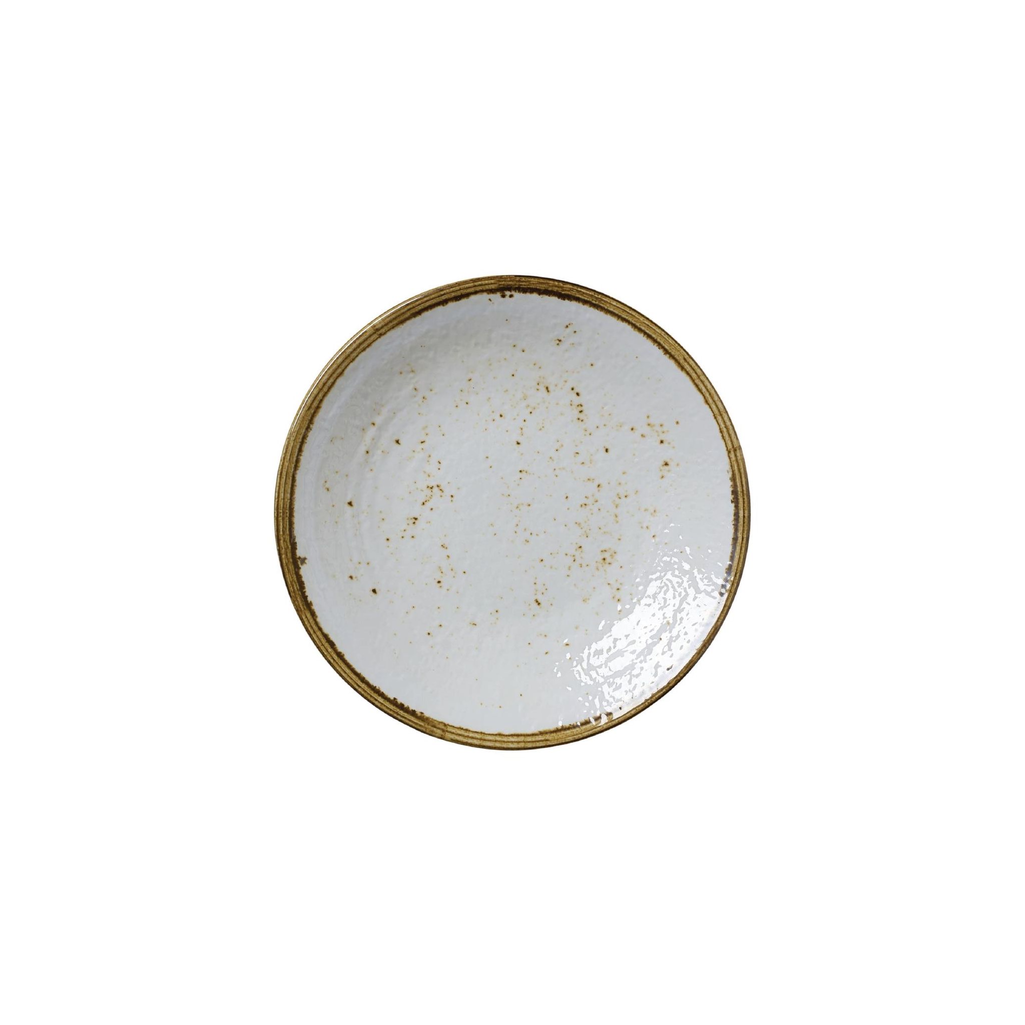 Steelite Craft Melamine VV1076 Coupe Plates White 254mm (Pack of 6)