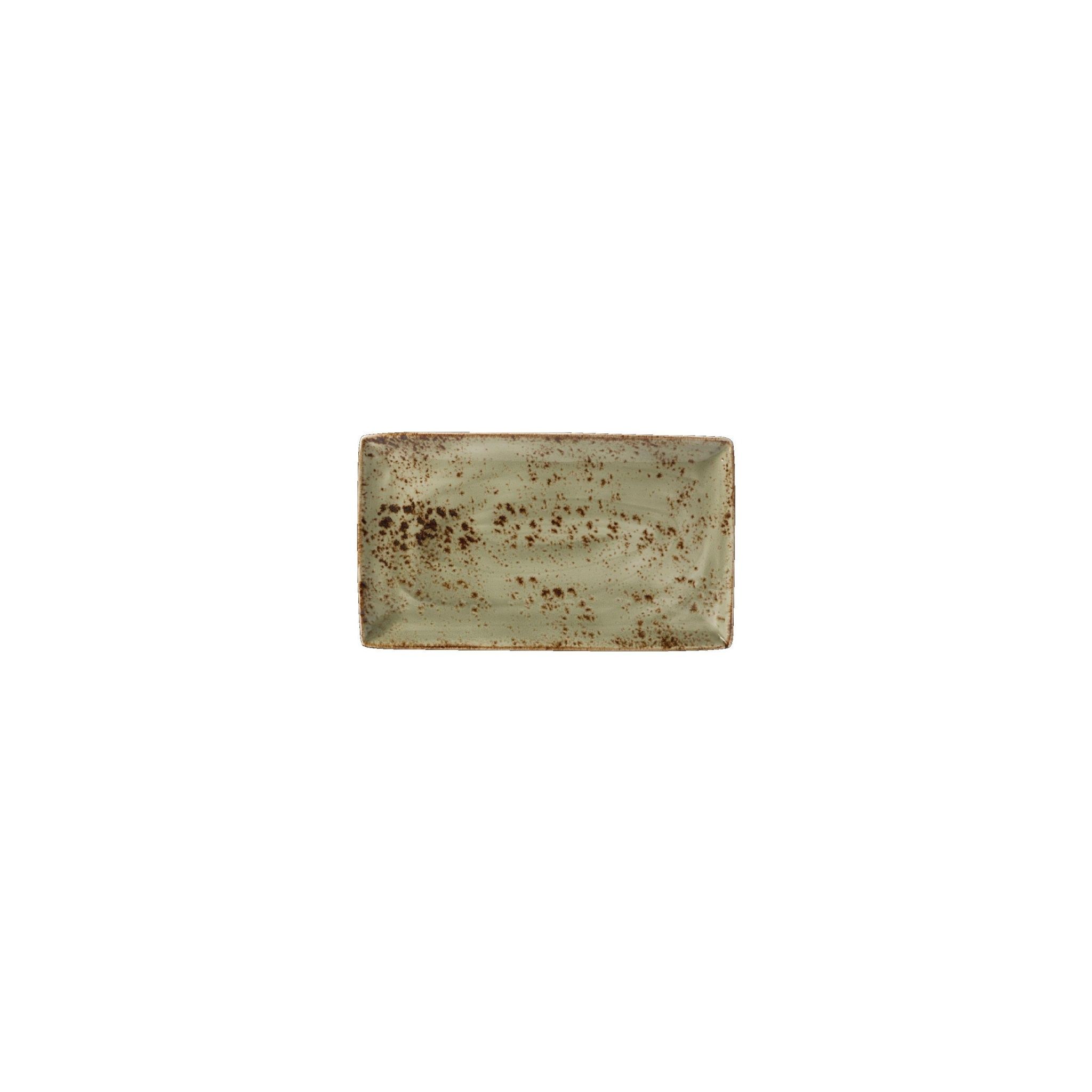Steelite Craft V057 Green Rectangular Platters 330 x 190mm (Pack of 6)