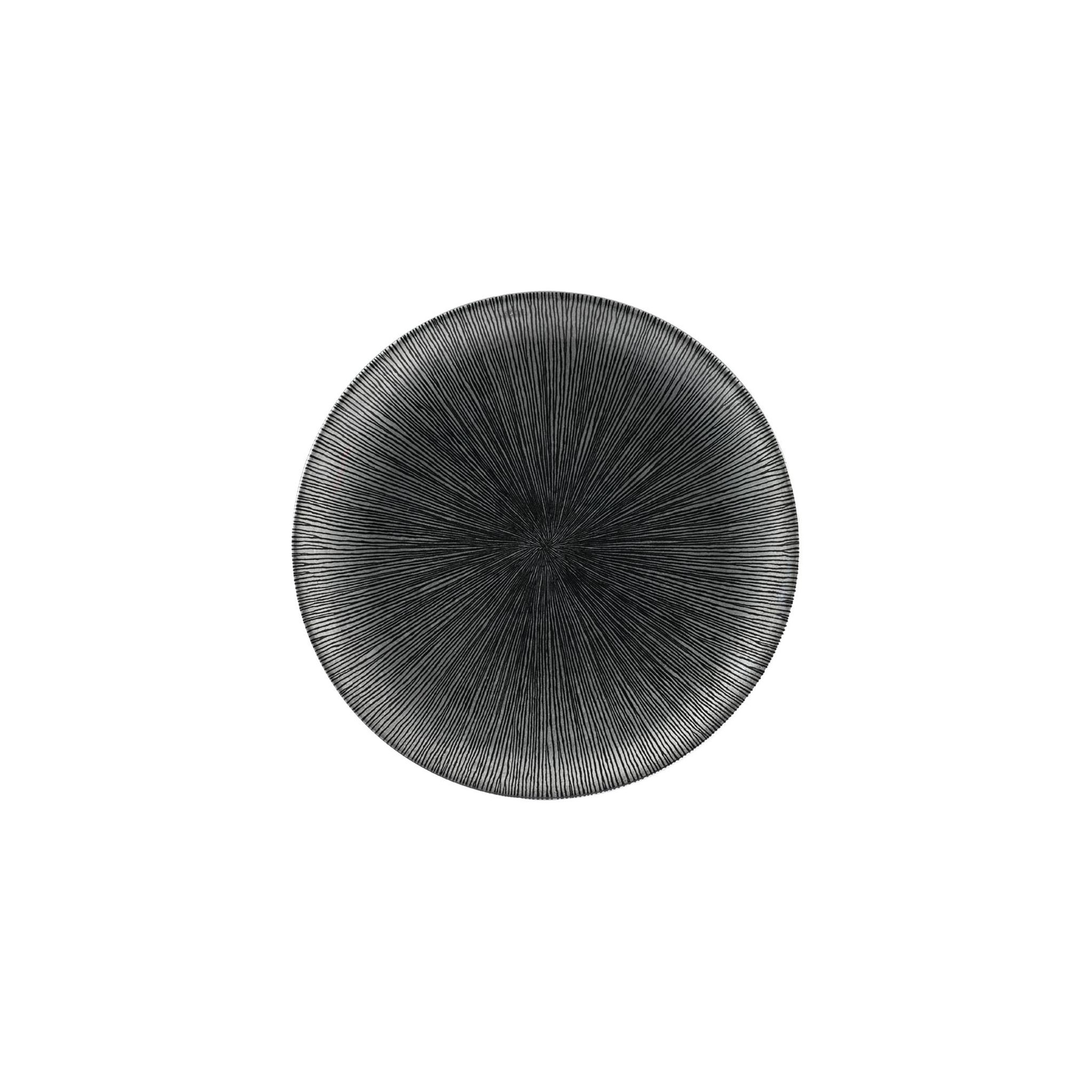 Churchill Studio Prints Agano FC101 Coupe Plates Black 260mm (Pack of 12)