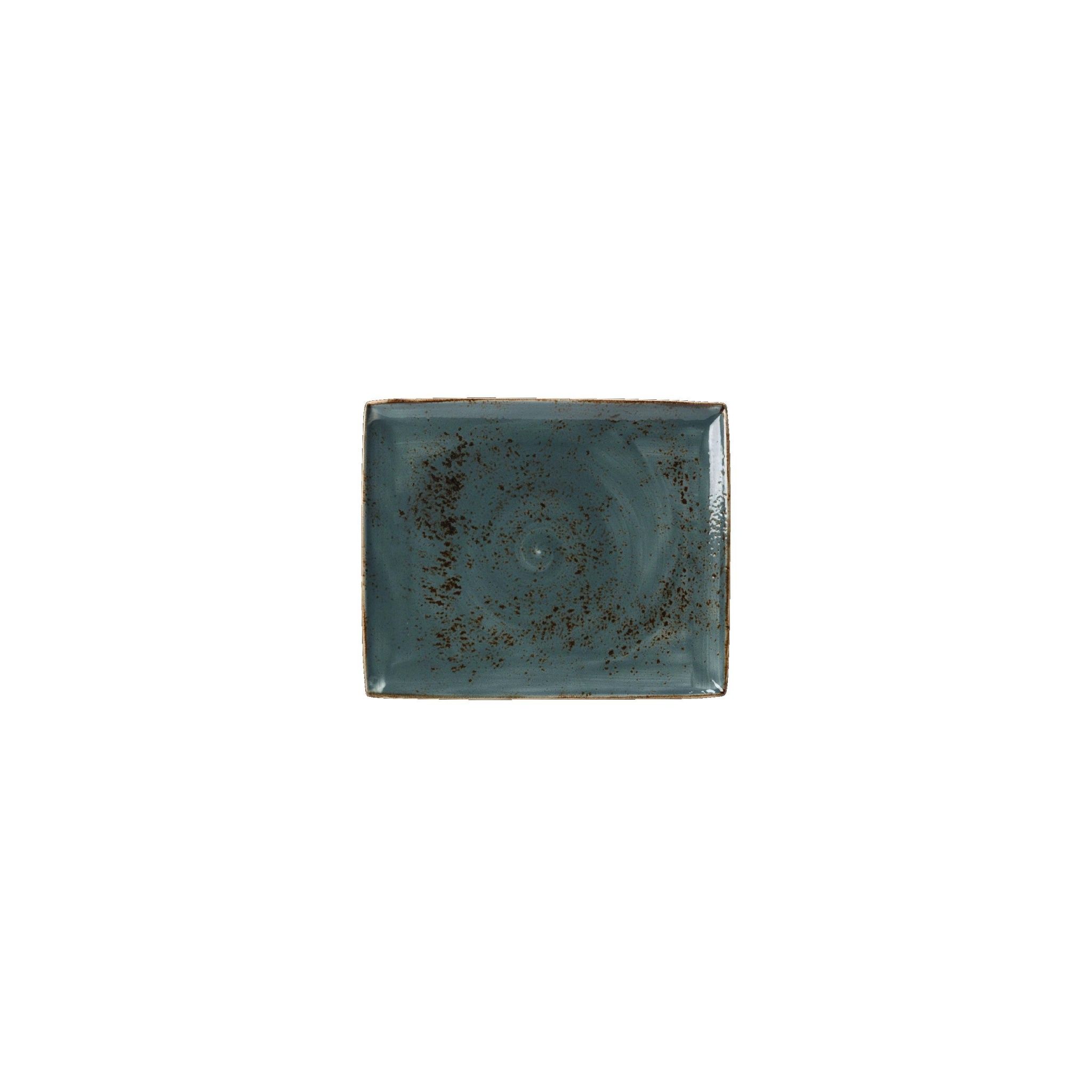 Steelite Craft V010 Blue Rectangular Platters 330 x 270mm (Pack of 6)