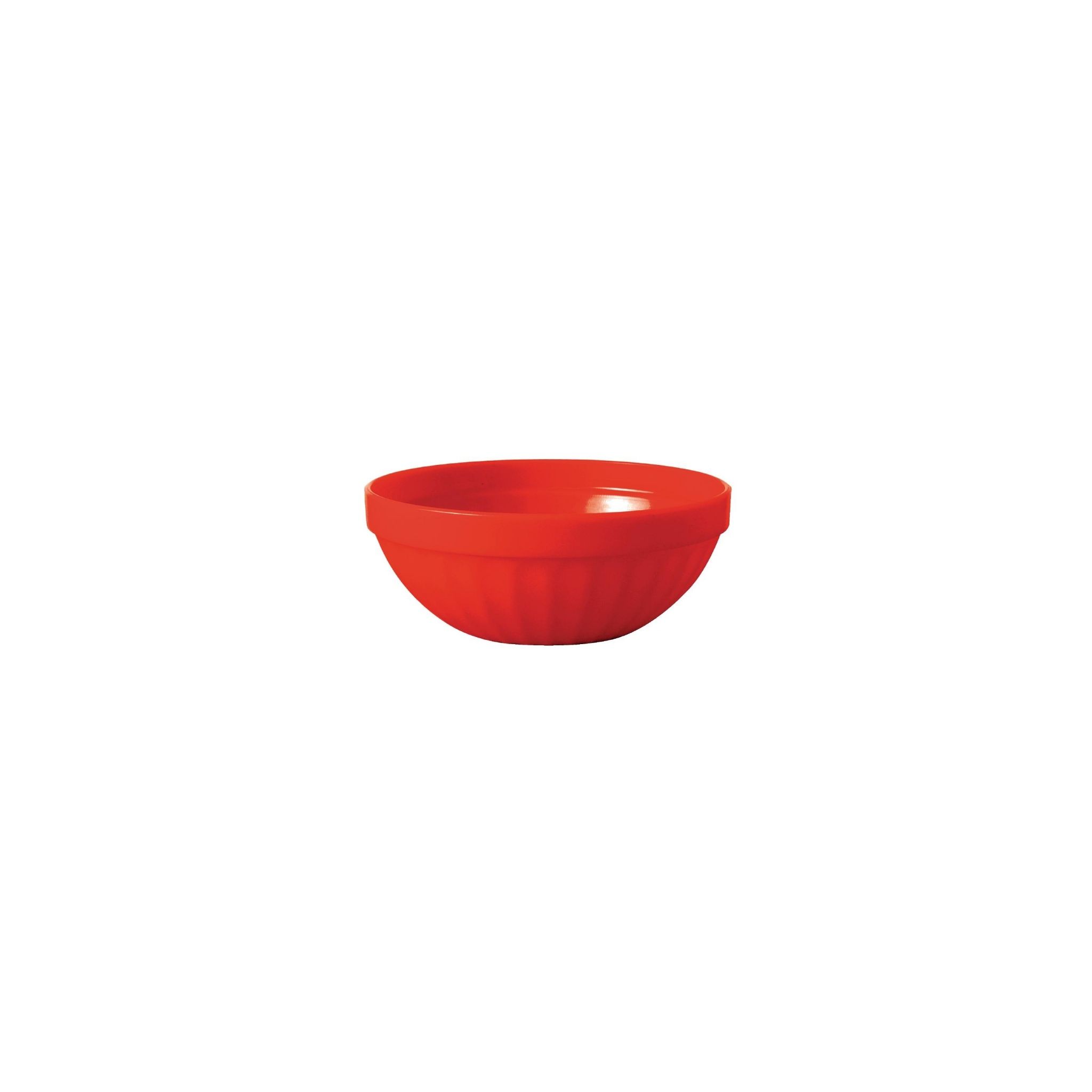 Olympia Kristallon CE277 Polycarbonate Bowls Red 103mm (Pack of 12)