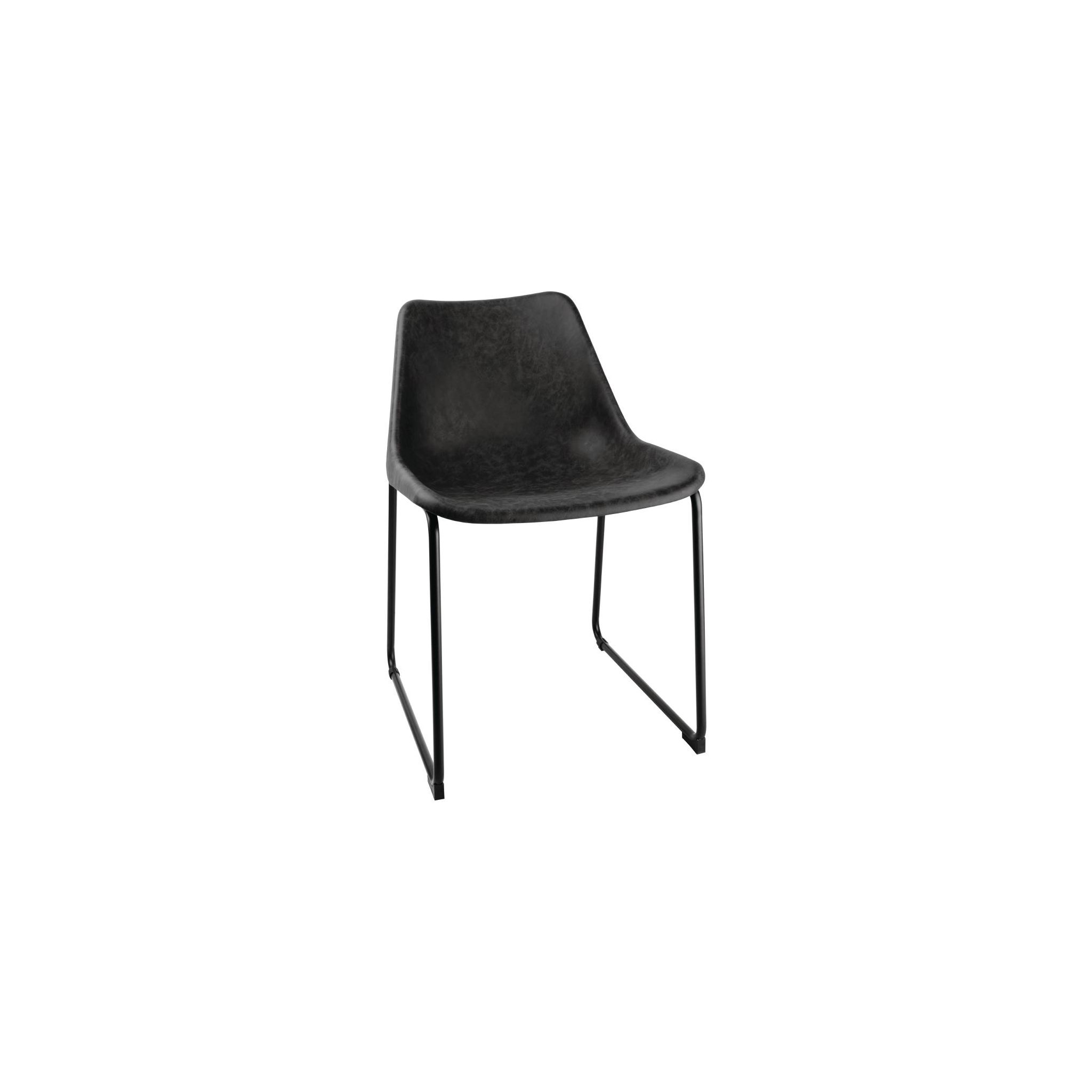 Bolero FB880 Rodeo Side Chairs Black (Pack of 2)