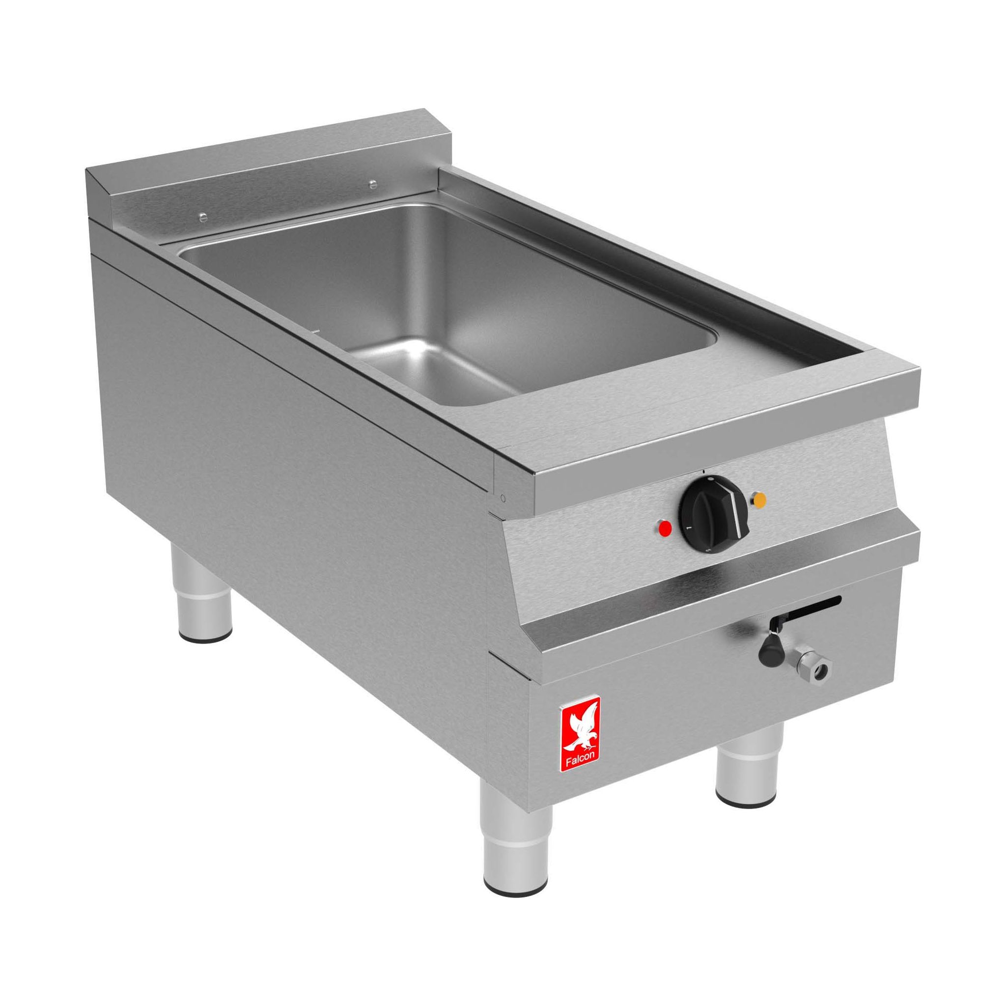 Falcon Dominator Plus E3407 1 x 1/1GN Electric Countertop Wet Heat Bain Marie Without Pans