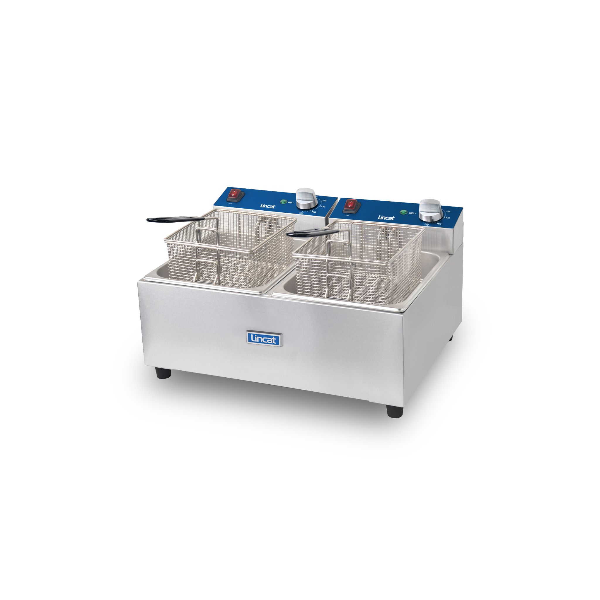 Lincat Lynx Prime LPDF2 2 x 5 Ltr Electric Countertop Twin Tank Fryer (2 x Baskets)