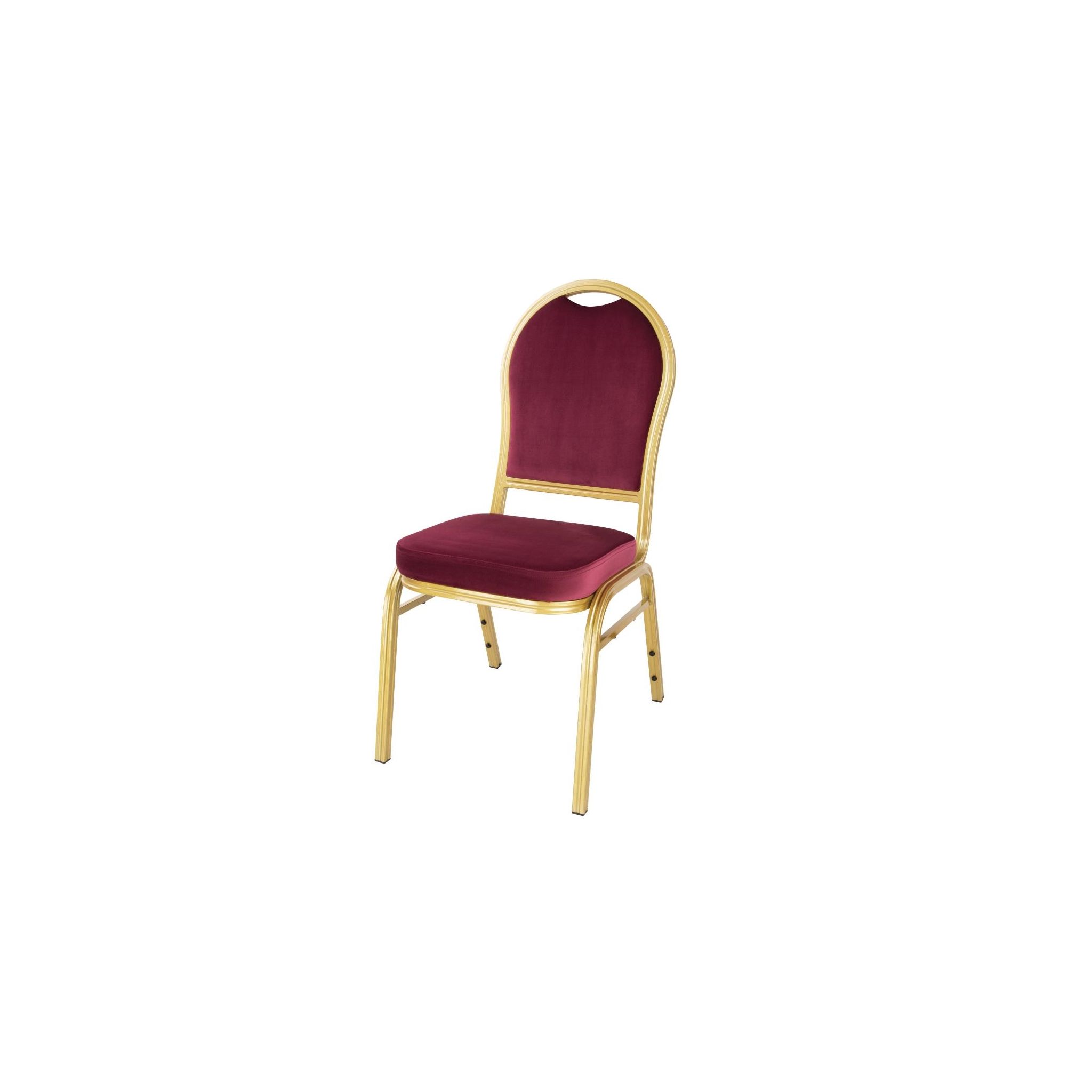 Bolero DY695 Regal Banquet Chairs Claret (Pack of 4)