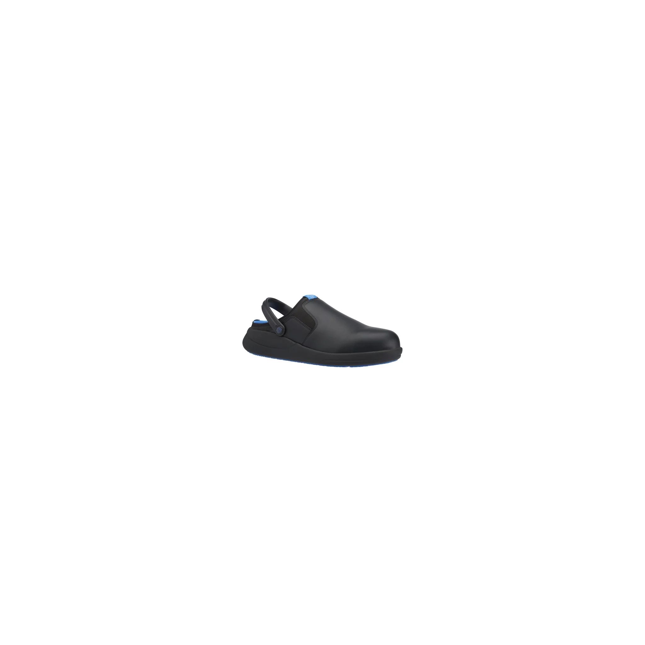 WearerTech Refresh BB744-37 Safety Toe Clog Black with Modular Insole Size 4