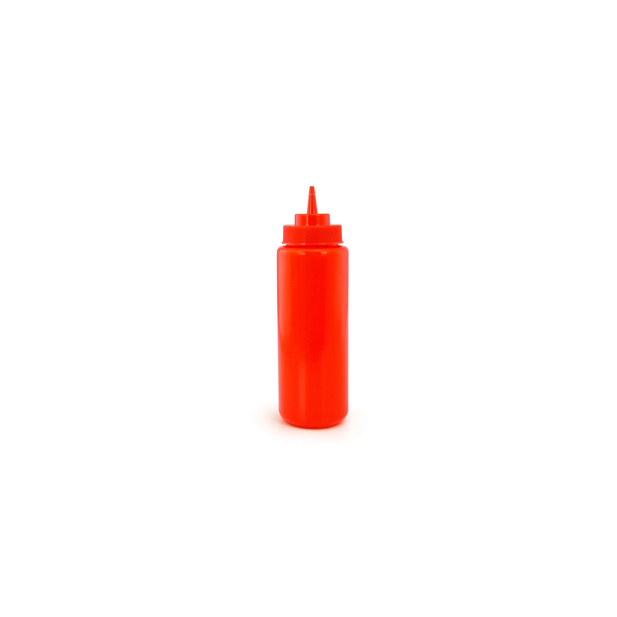 Signature Collection E2249 Squeeze Sauce Bottle Red 910ml