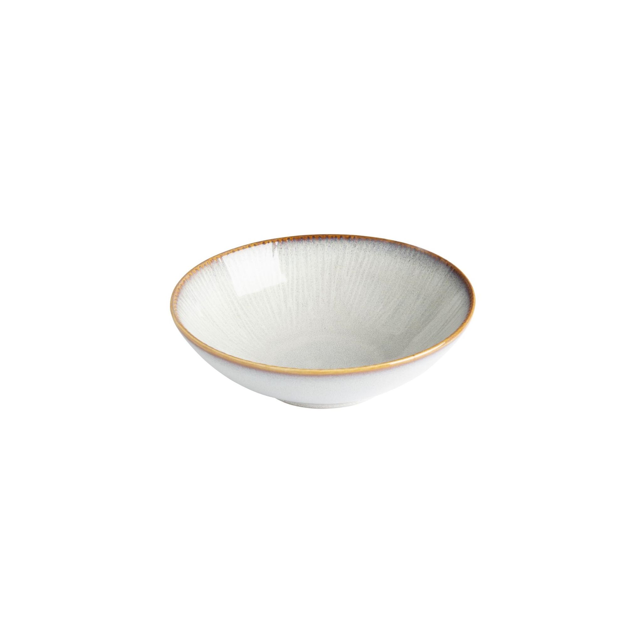 Olympia Drift FU198 Grey Embossed Coupe Bowls 205mm (Pack of 4)