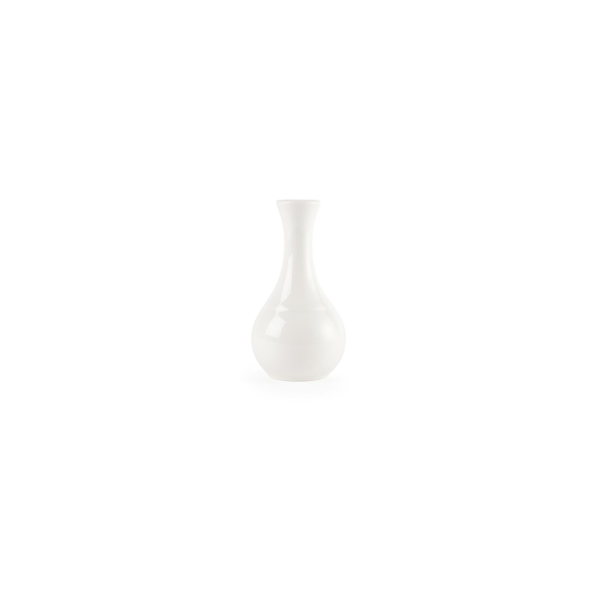 Churchill Plain Whiteware P287 Bud Vases (Pack of 6)