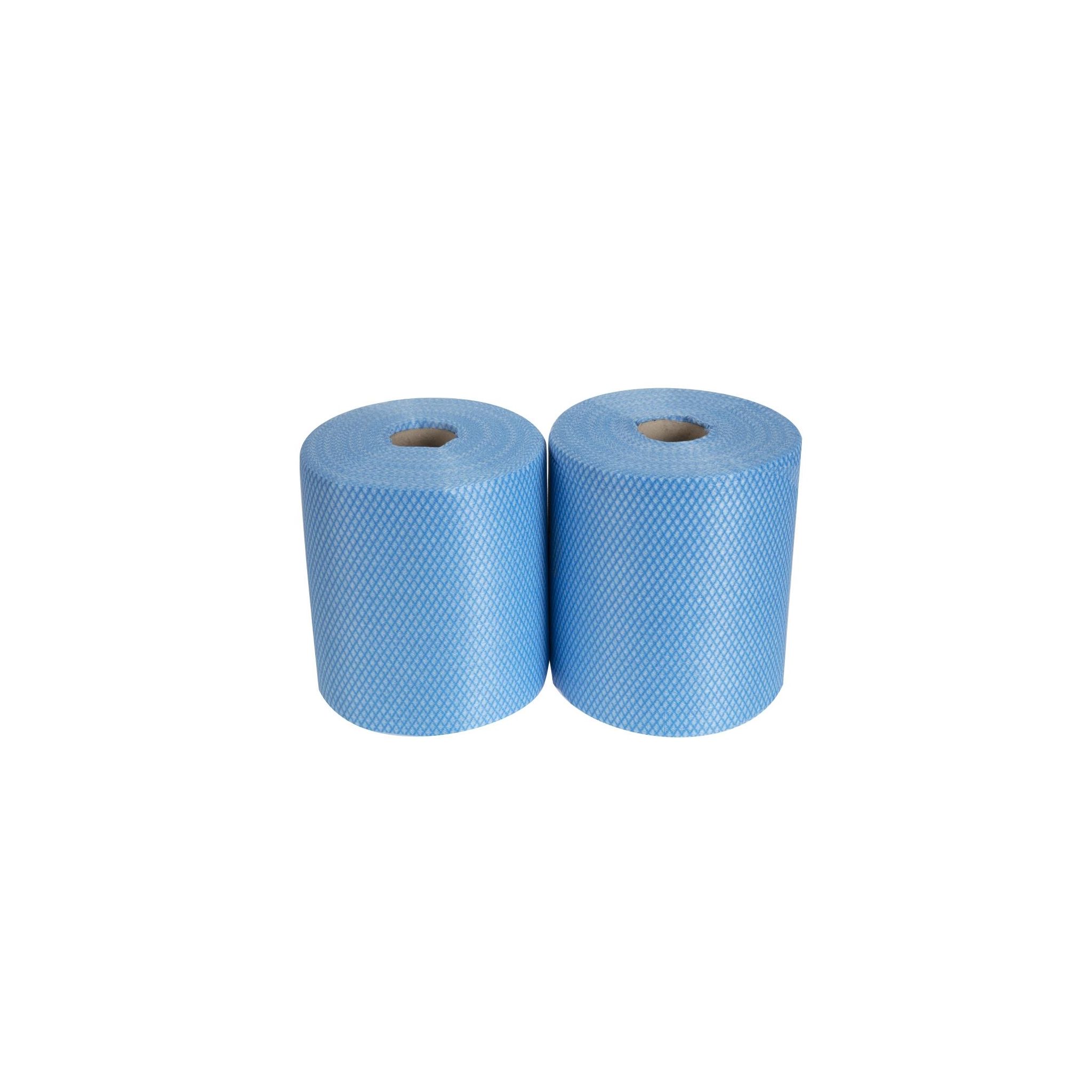 EcoTech FA204 Envirolite Super Anti-Bacterial Cleaning Cloths Blue (Roll of 2 x 500)