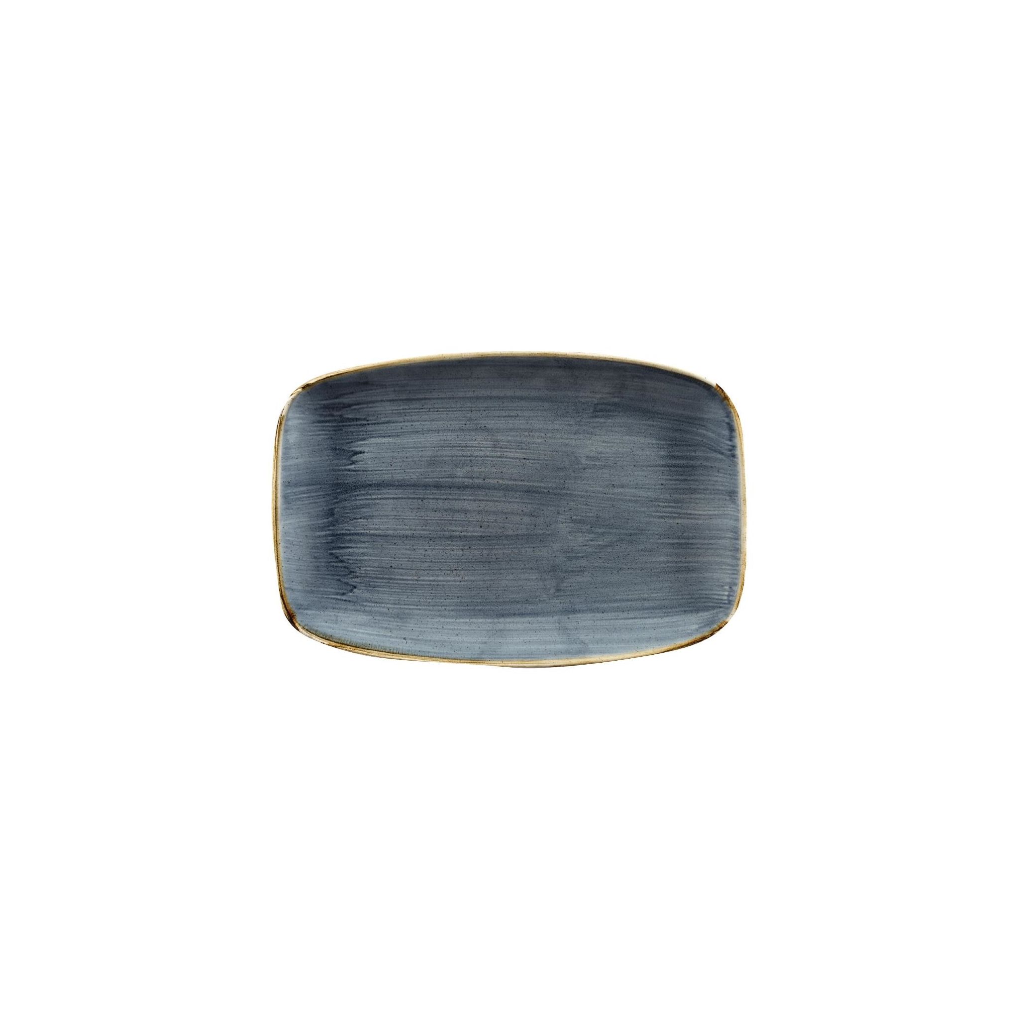 Churchill Stonecast FC149 No. 8 Oblong Chefs Plates 300 x 199mm Blueberry (Pack of 6)
