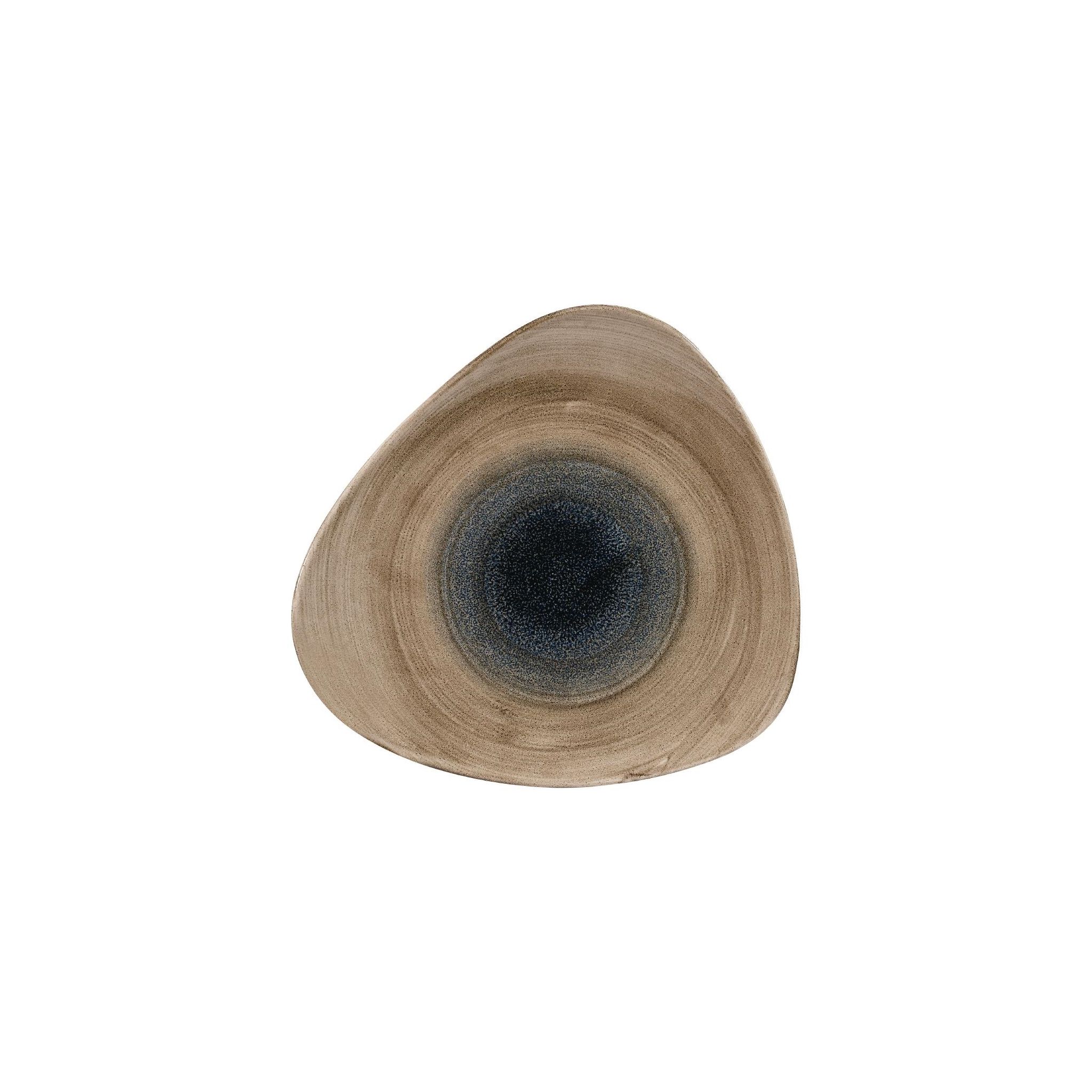 Churchill Stonecast Aqueous FA664 Triangular Plates Bayou Taupe 265mm (Pack of 12)