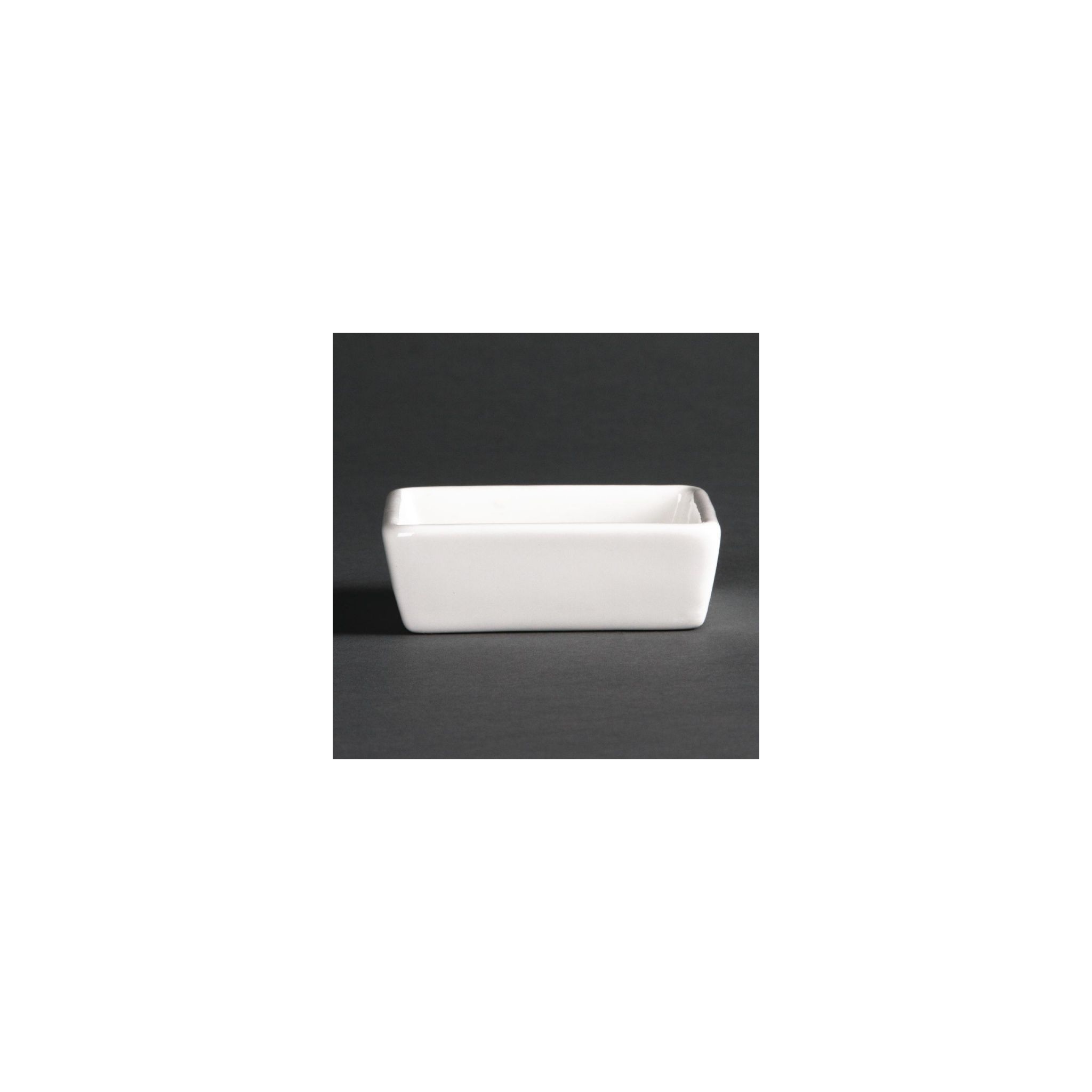 Olympia Lumina CD664 Dipping Dishes White 58ml (Pack of 6)
