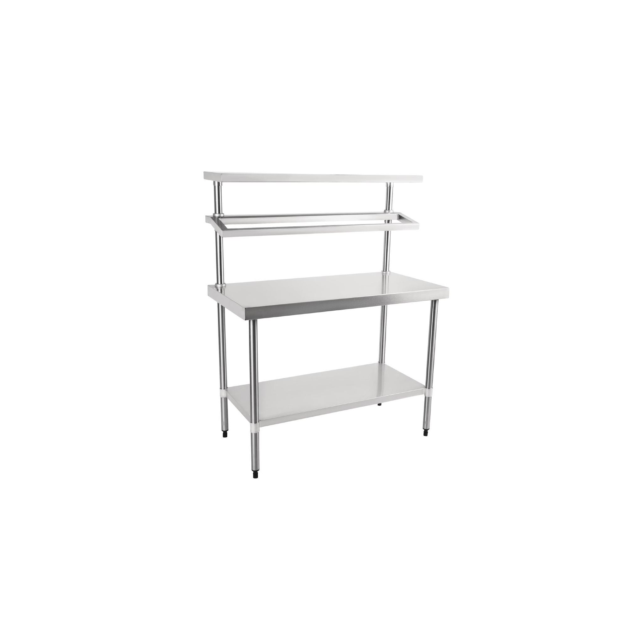 Vogue CB908 1200w x 600d mm Stainless Steel Chefs Prep Station