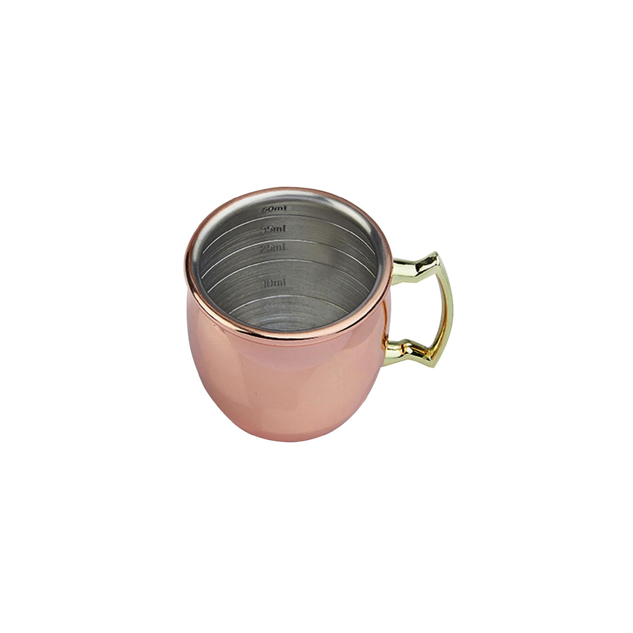 Beaumont CZ346 Copper Curved Jigger 25/50ml