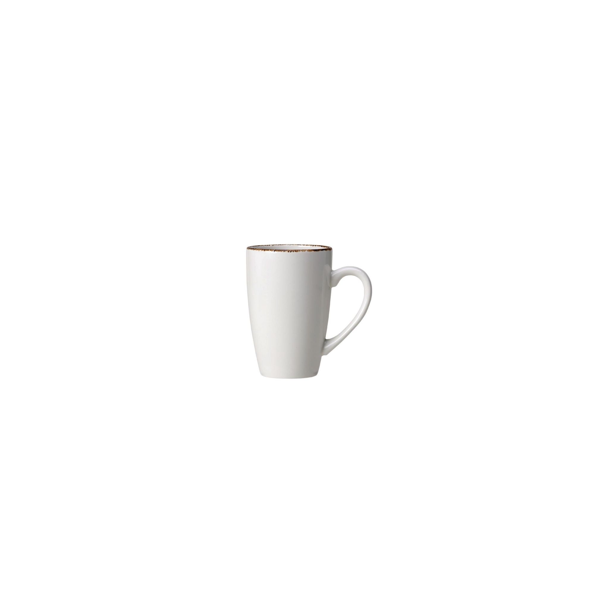 Steelite Brown Dapple VV776 Quench Mugs 285ml (Pack of 24)