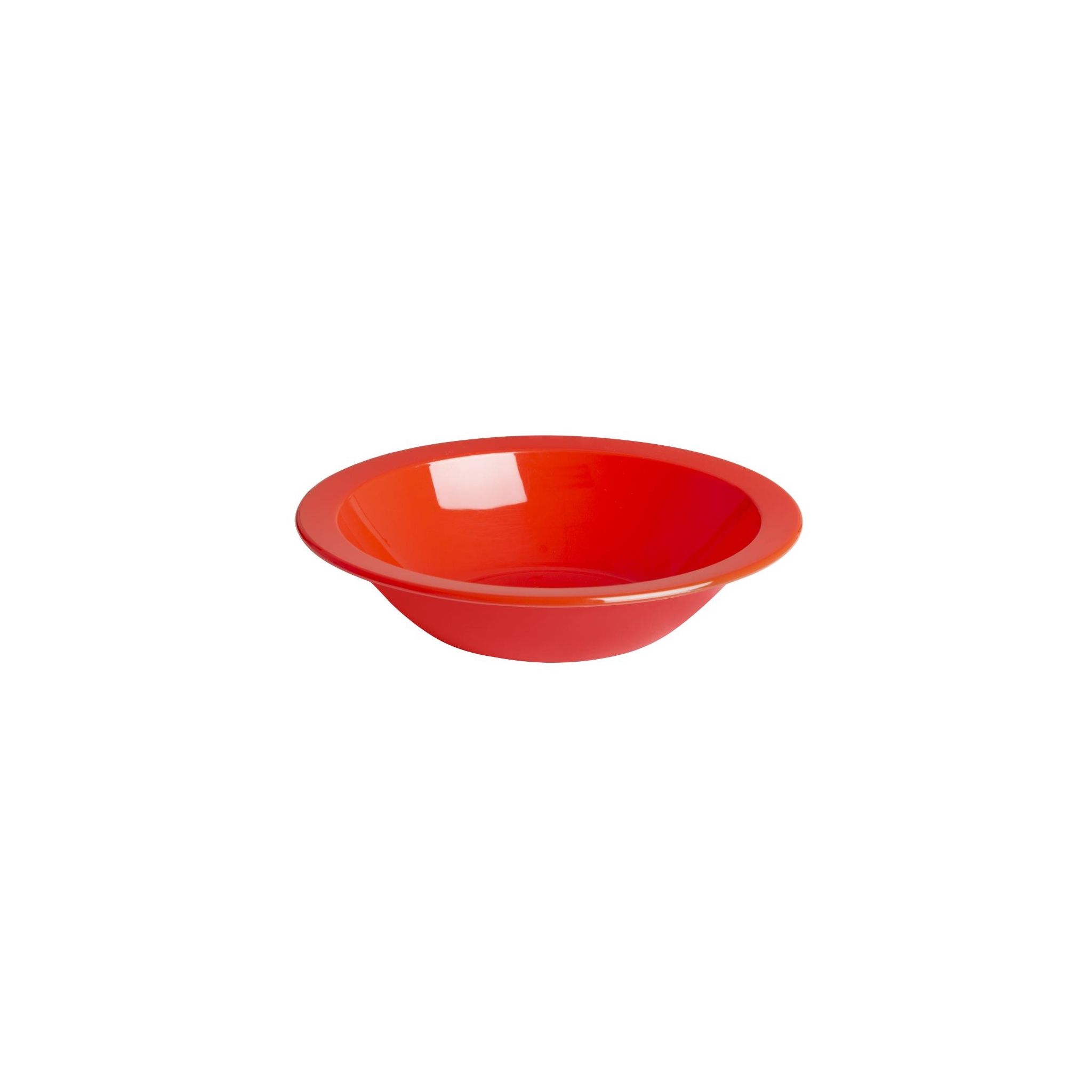 Olympia Kristallon CB774 Polycarbonate Bowls Red 174mm (Pack of 12)