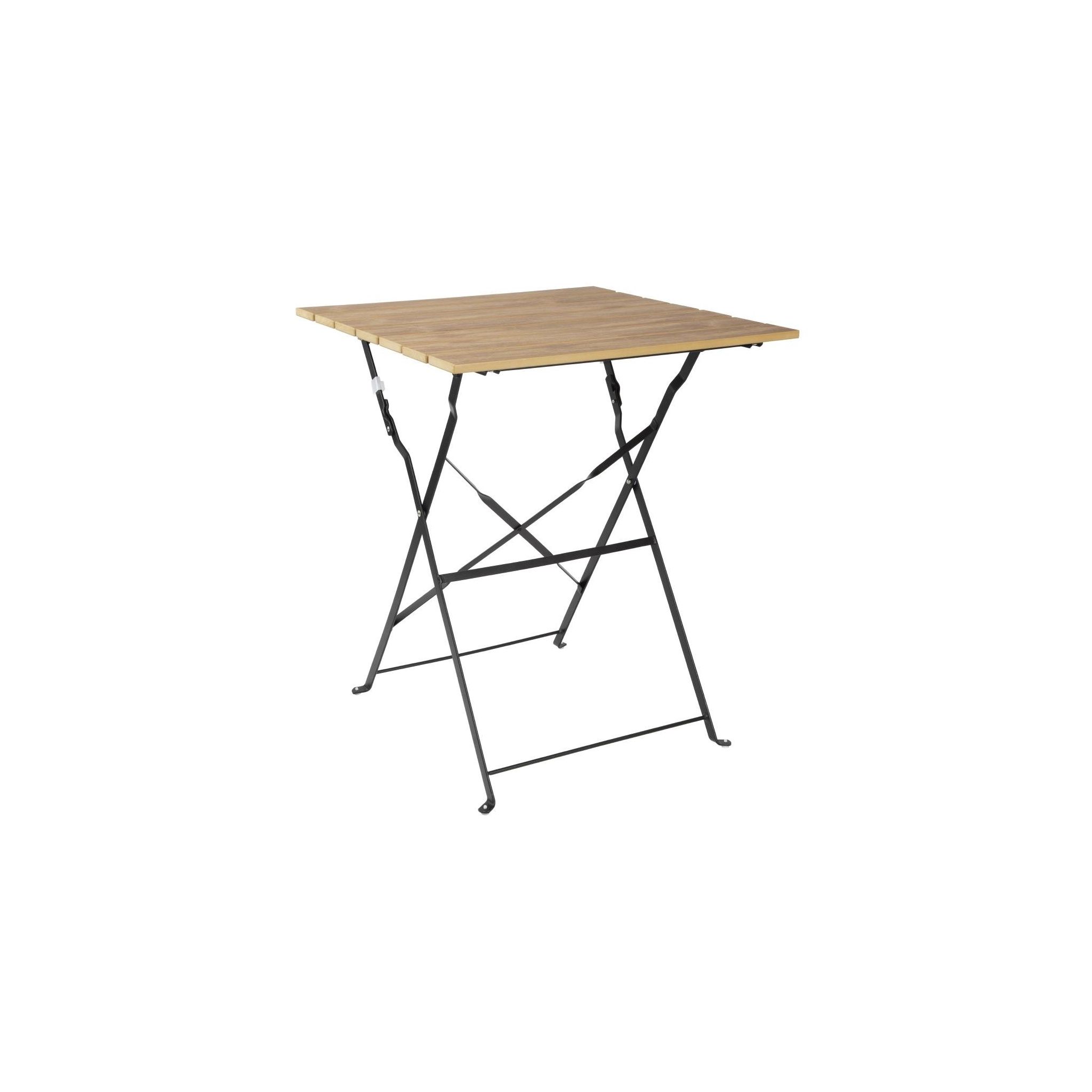 Bolero Perth FU538 Pavement Style Square Table Wood Effect