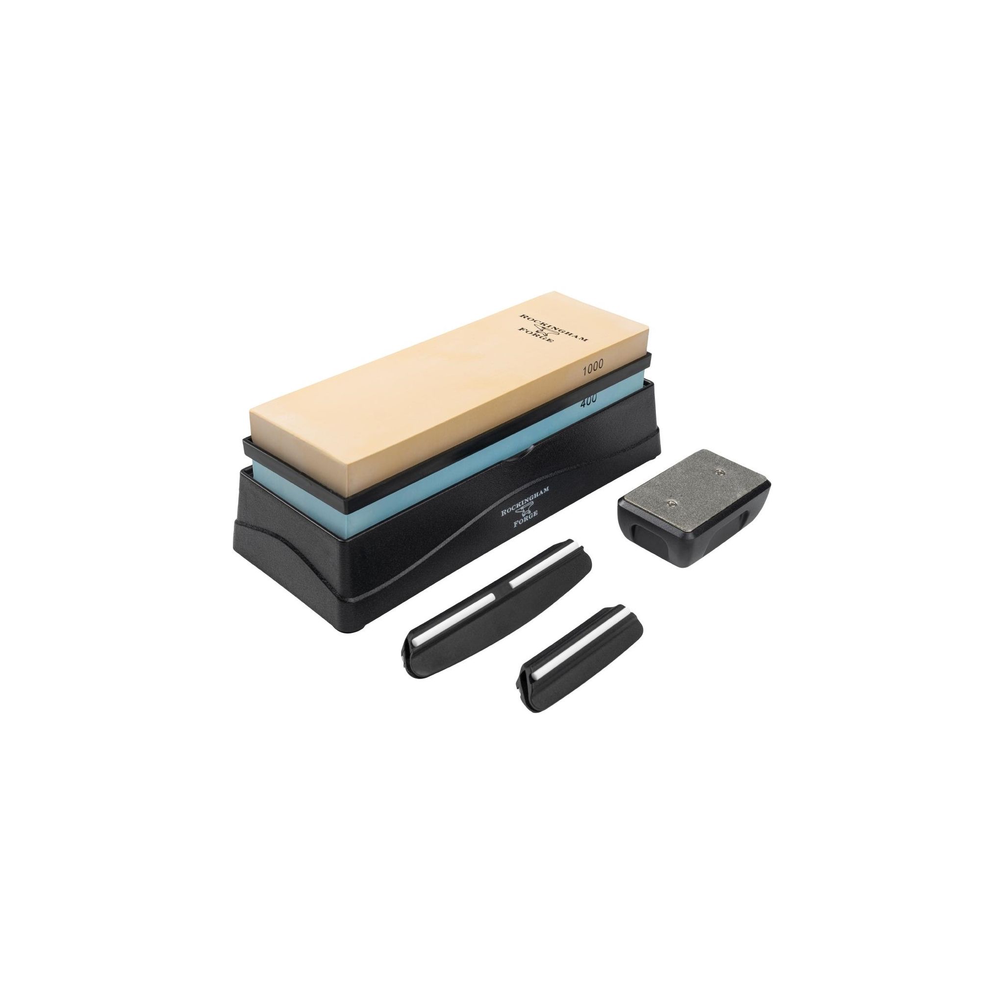 Rockingham Forge FW537 Ceramic Stone Combination (Coarse/ Medium) Sharpening Kit