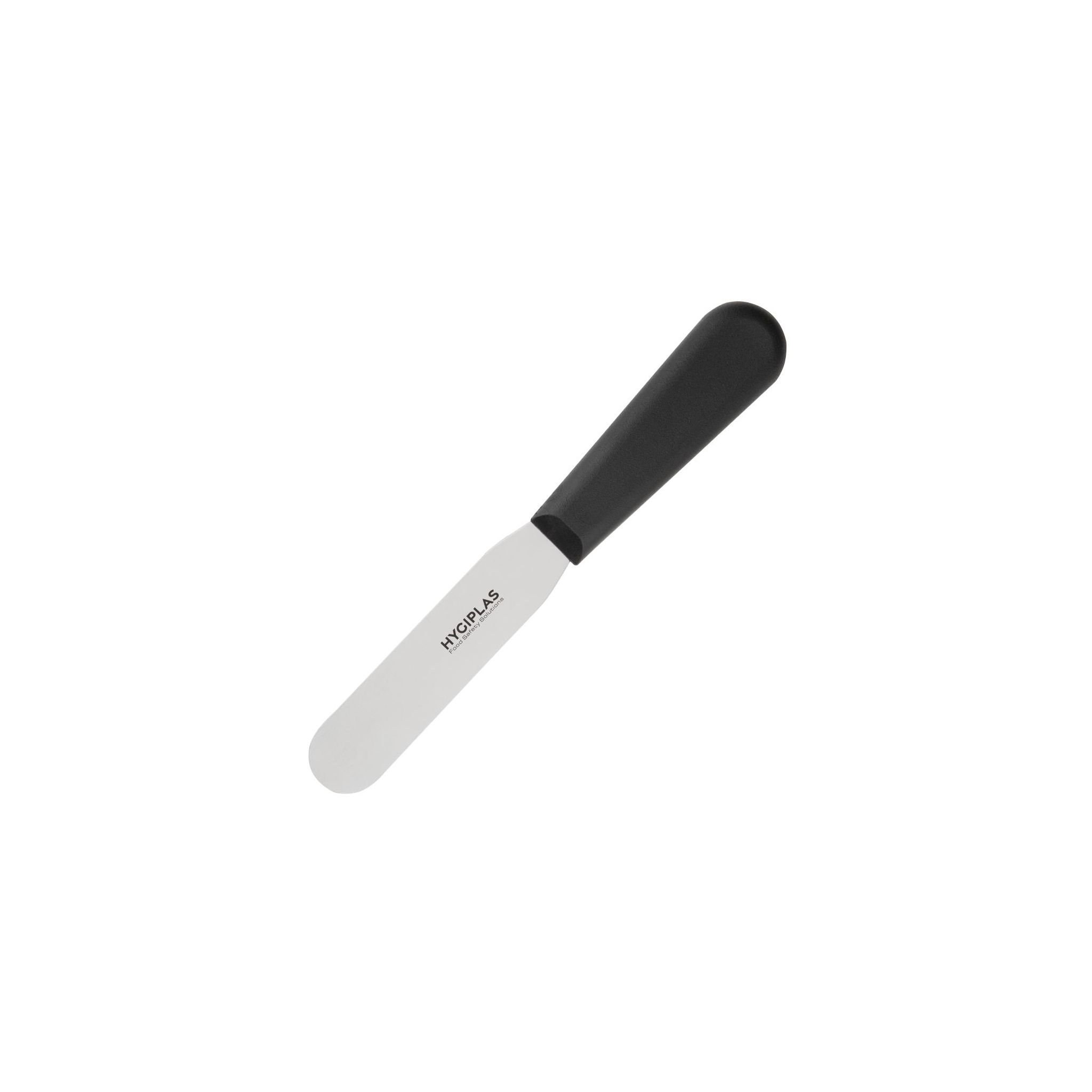 Hygiplas D401 Straight Flexible Blade Palette Knife Black 4"