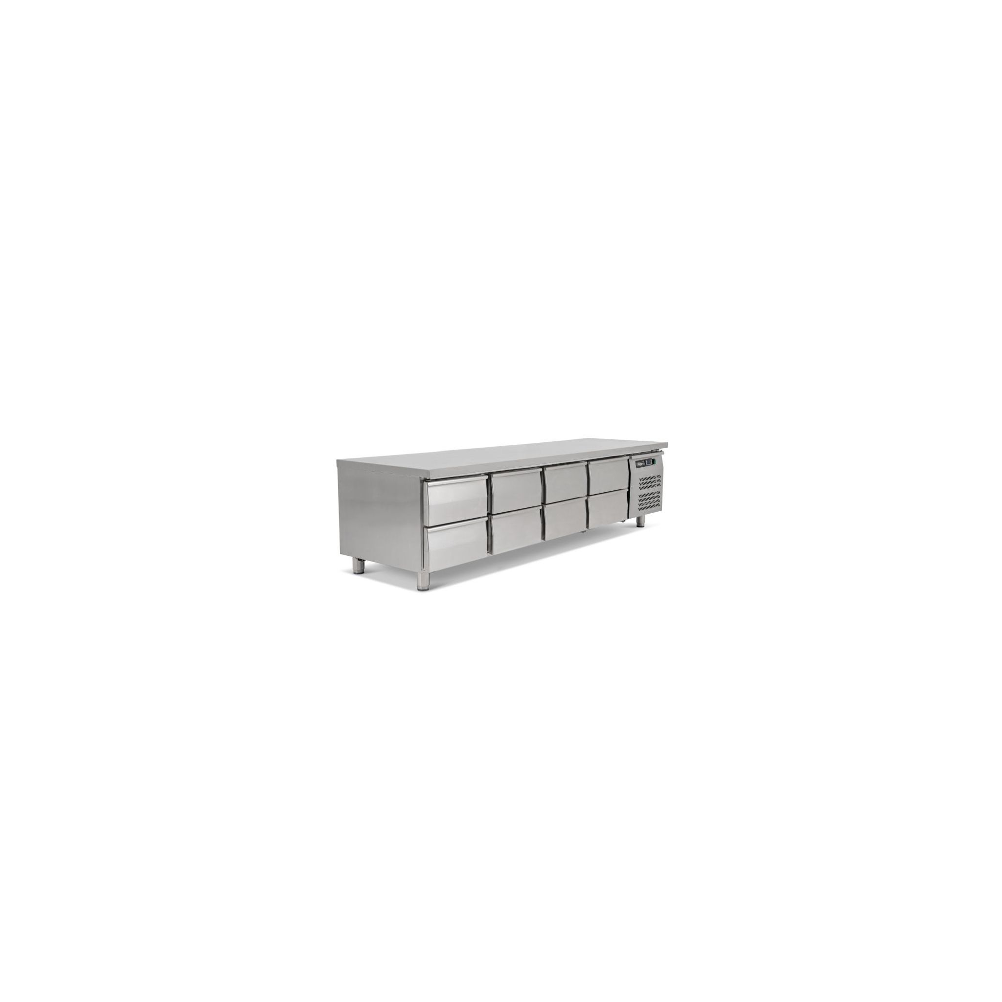 Blizzard SNC4-DRW 420 Ltr 8 Drawer Stainless Steel Refrigerated Chef Base