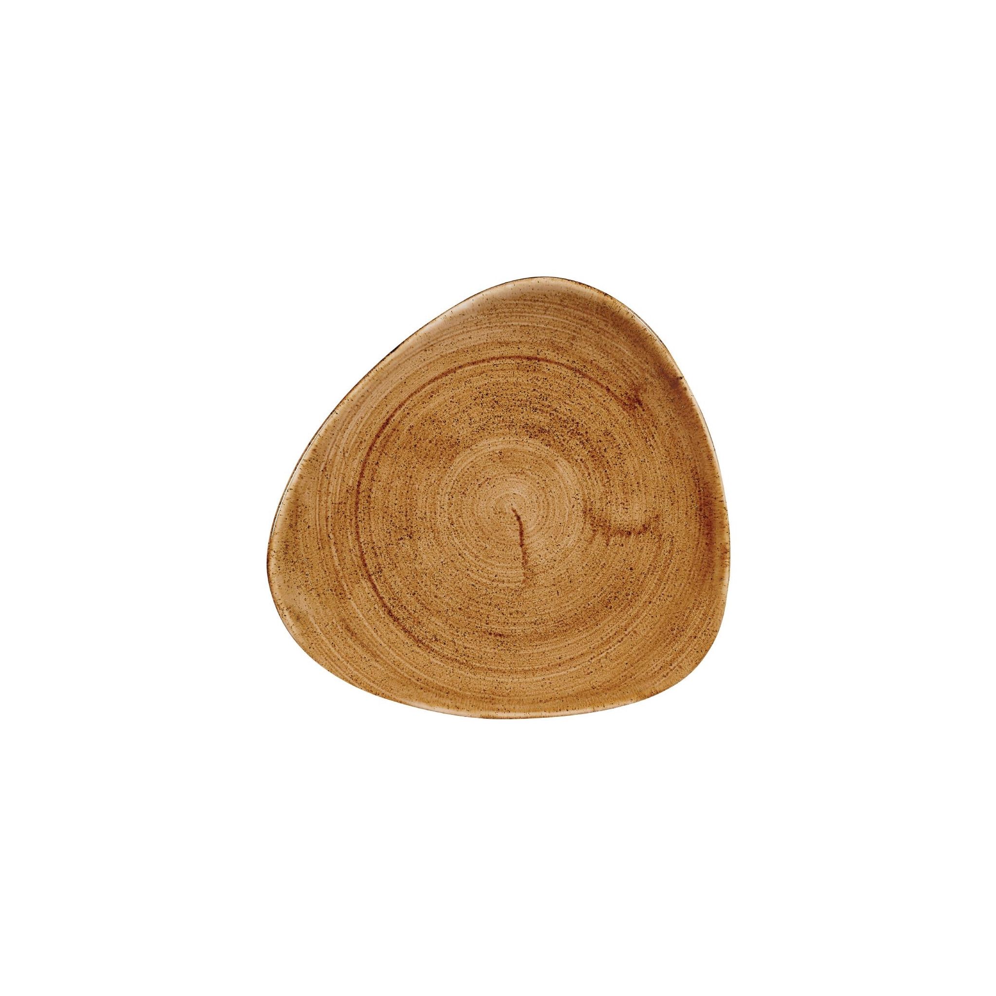 Churchill Stonecast Patina FA608 Triangle Plates Vintage Copper 192mm (Pack of 12)