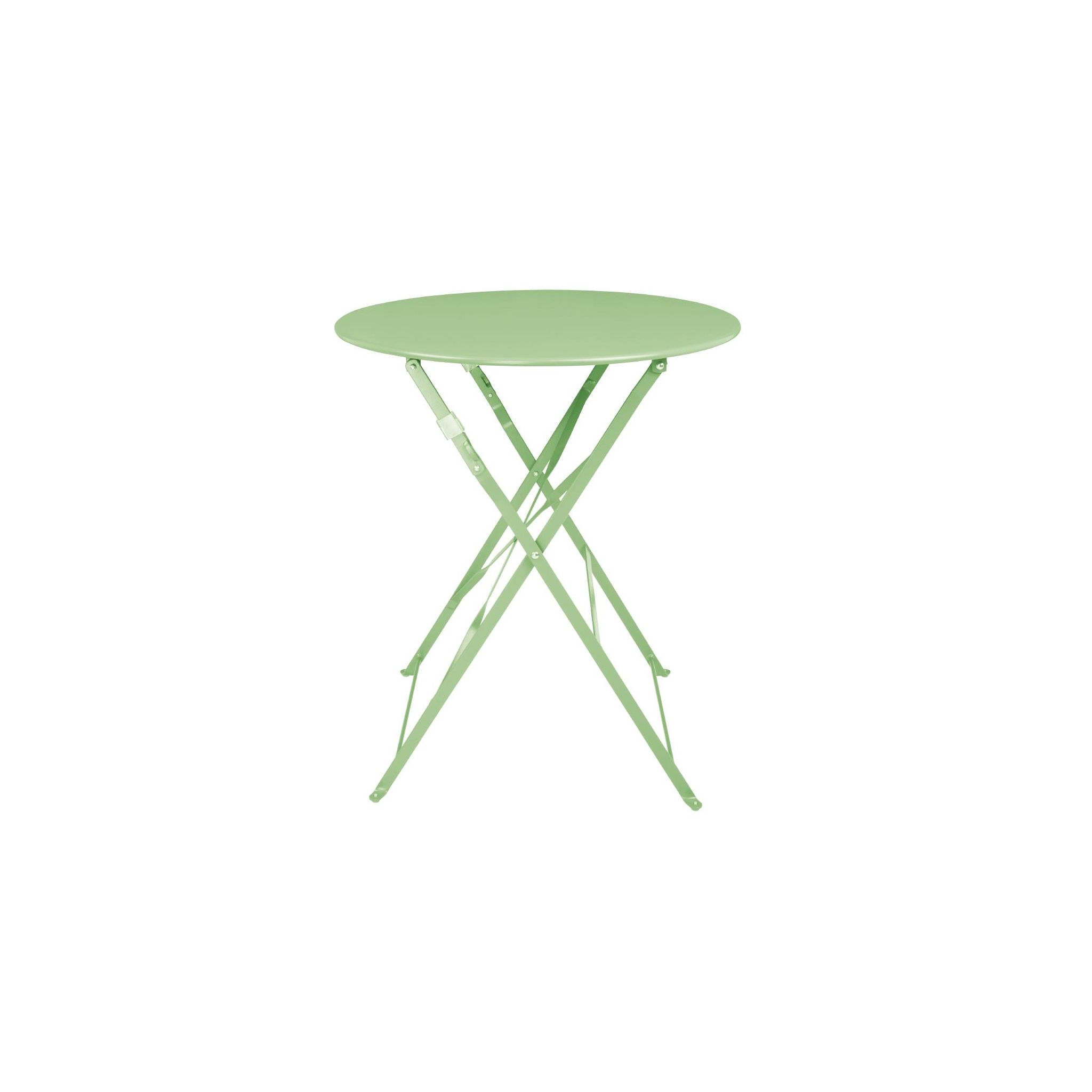 Bolero Perth FT272 Pavement Style Table Round Light Green