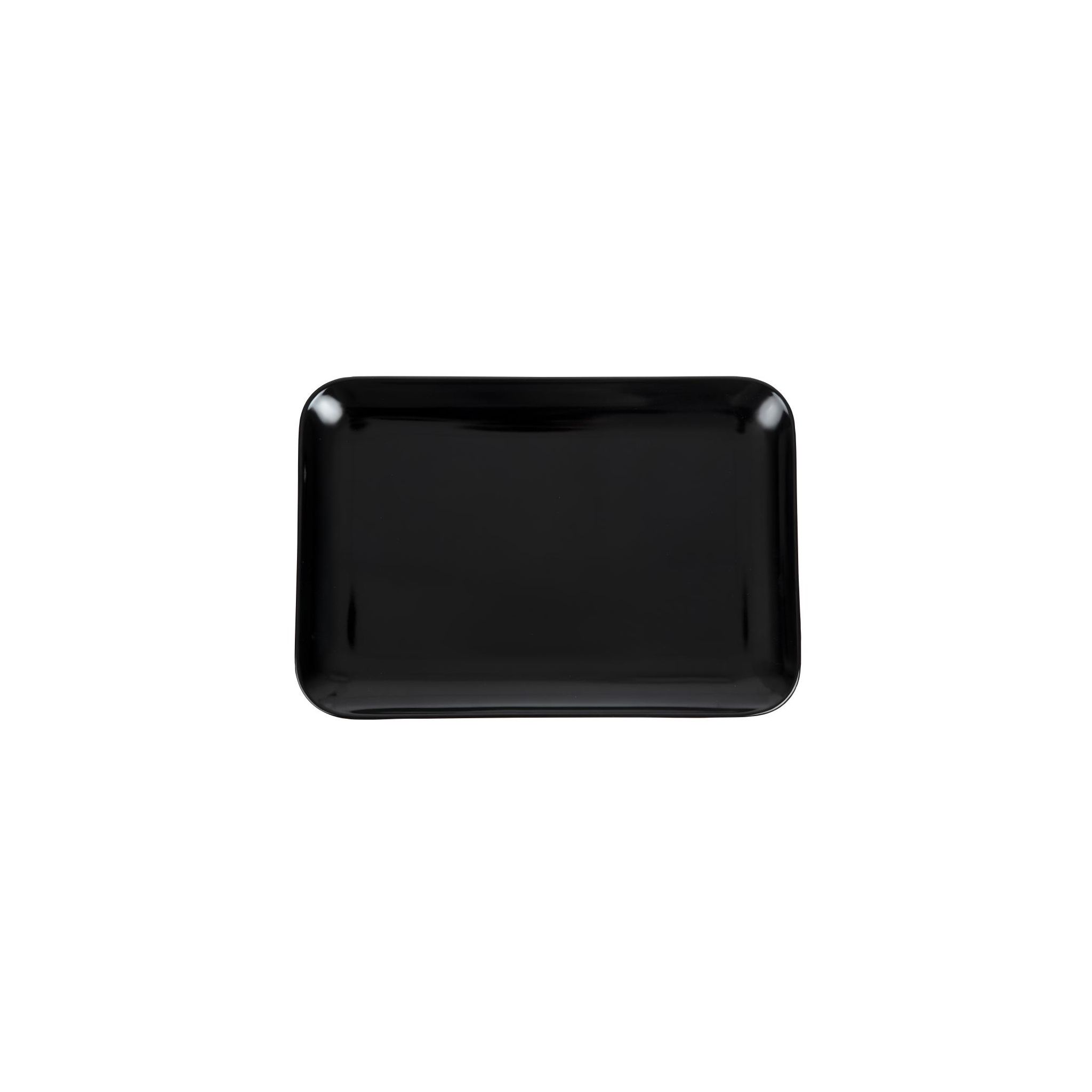 Dalebrook J897 Melamine Large Rectangular Platter Black 330mm