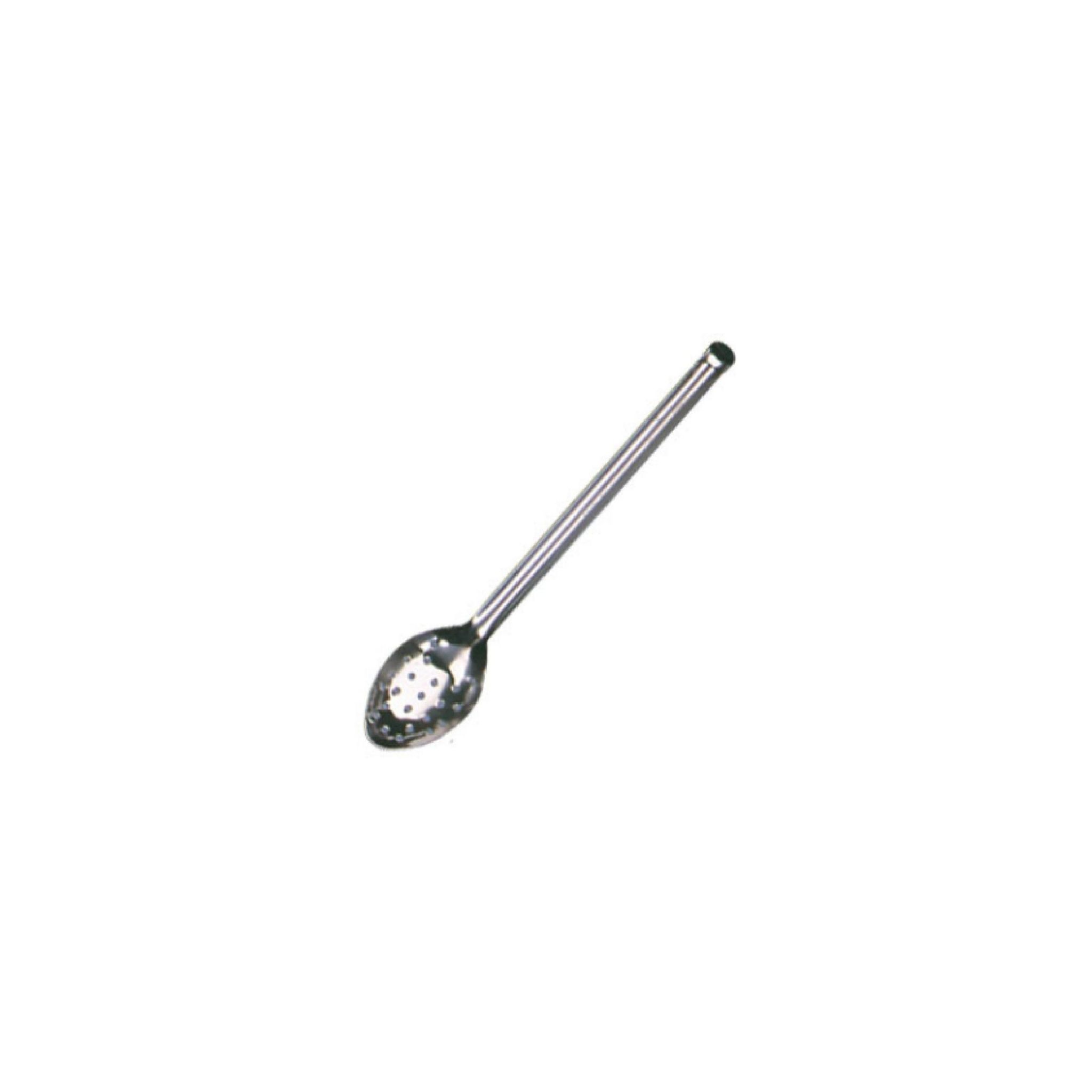 Vogue L671 Stainless Steel Perforated Spoon with Hook 355mm