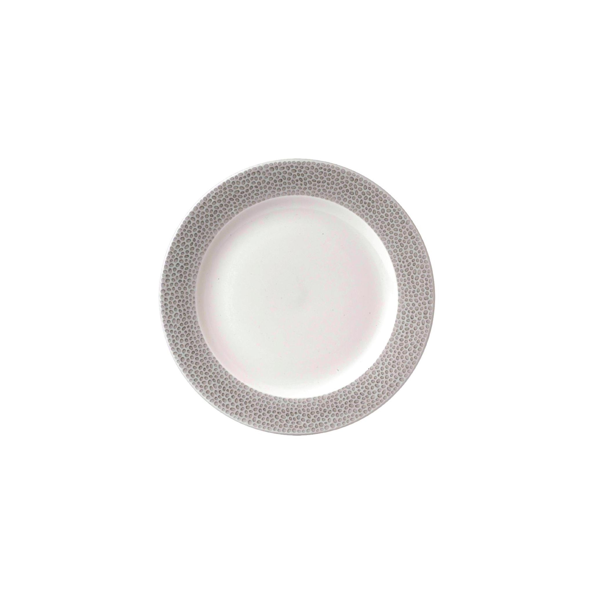 Churchill Isla Spinwash FD840 Profile Footed Plates Shale Grey 232mm (Pack of 12)